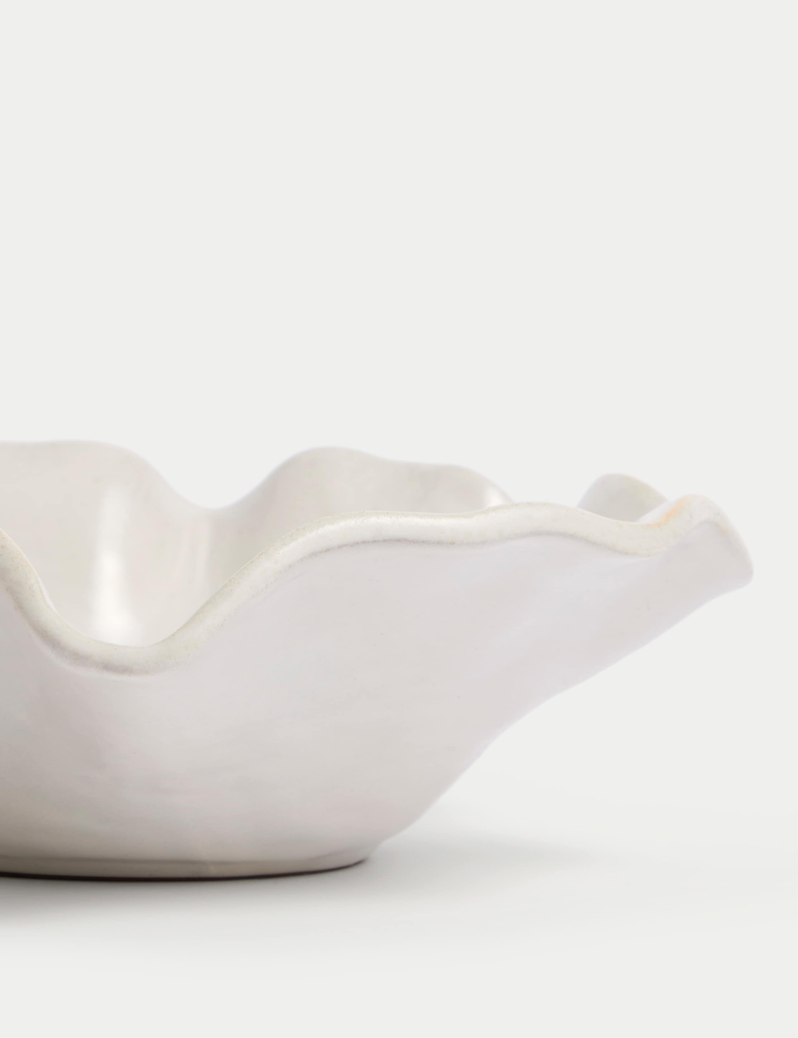 Ceramic Handkerchief Decorative Centerpiece 3 of 5