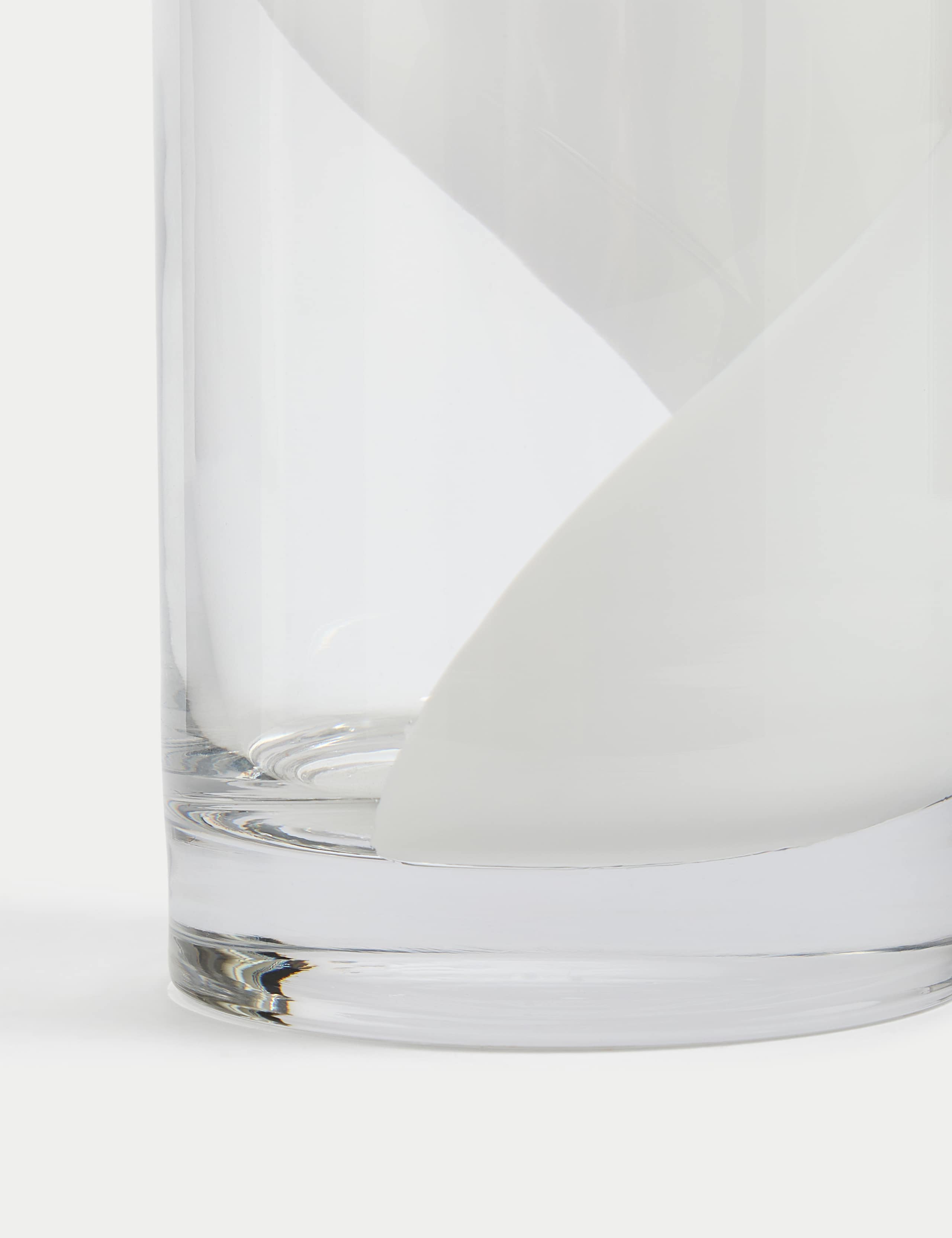 Swirl Glass Cylinder Vase 3 of 4