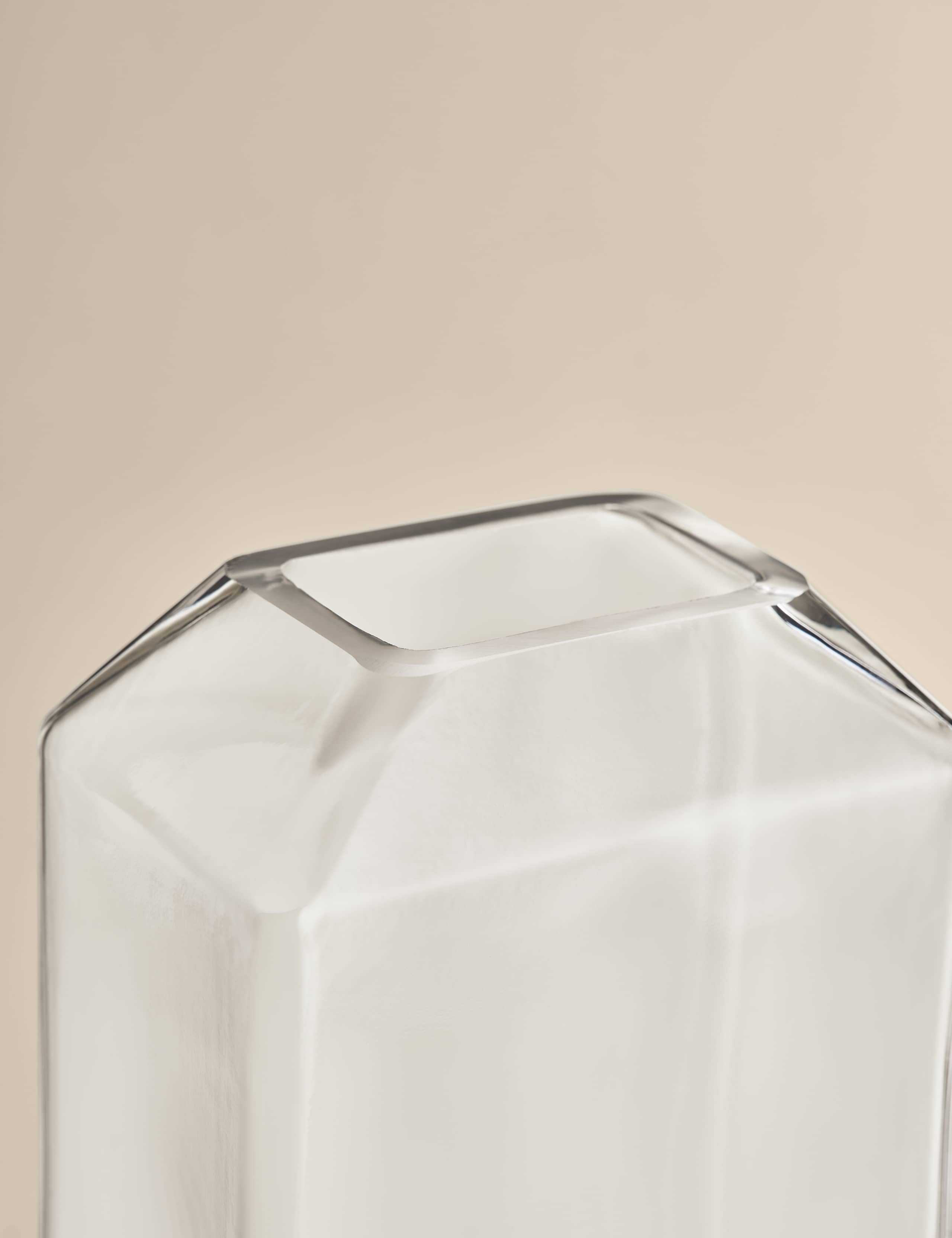 Tall Angular Glass Vase 4 of 6
