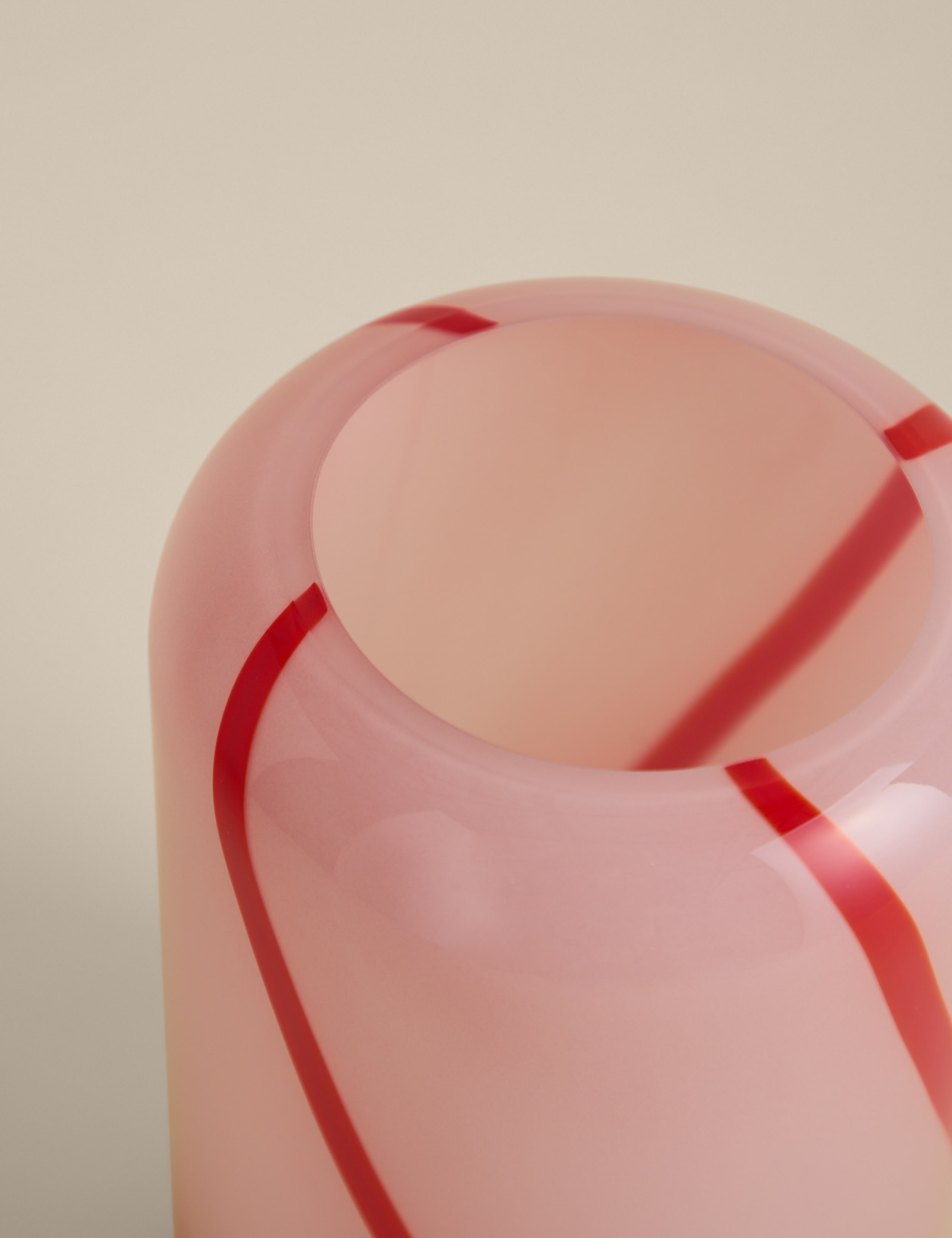 Medium Candy Cane Vase 3 of 3