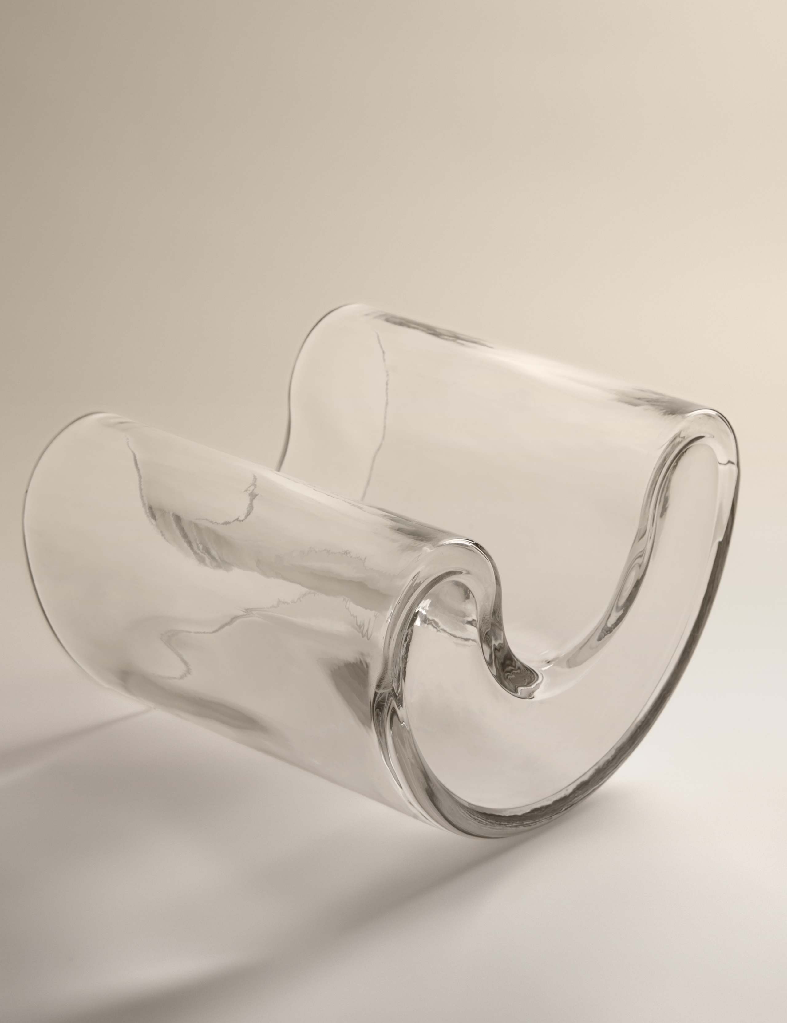 Small Bracket Glass Vase 4 of 6
