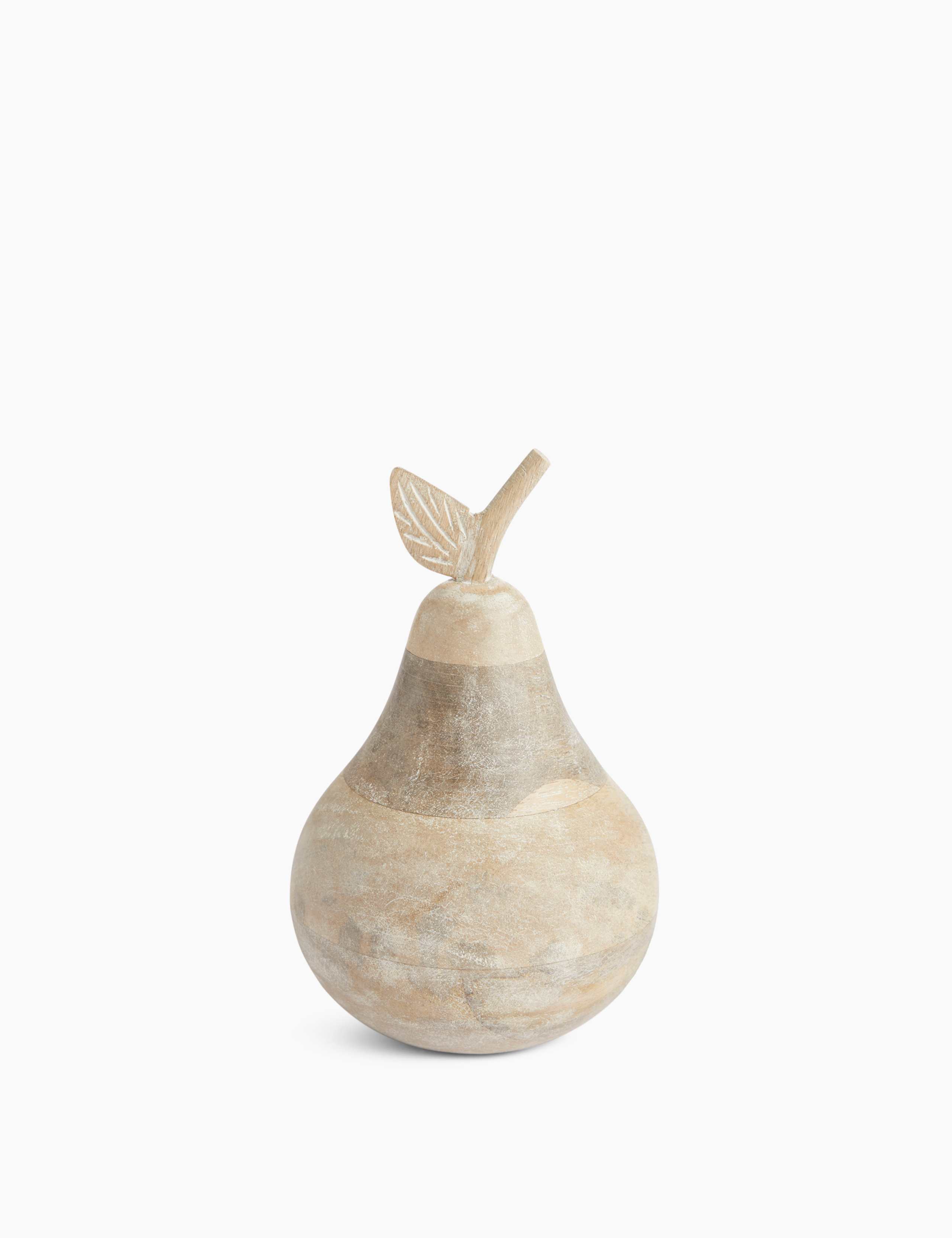 Wooden Pear Objet 1 of 5