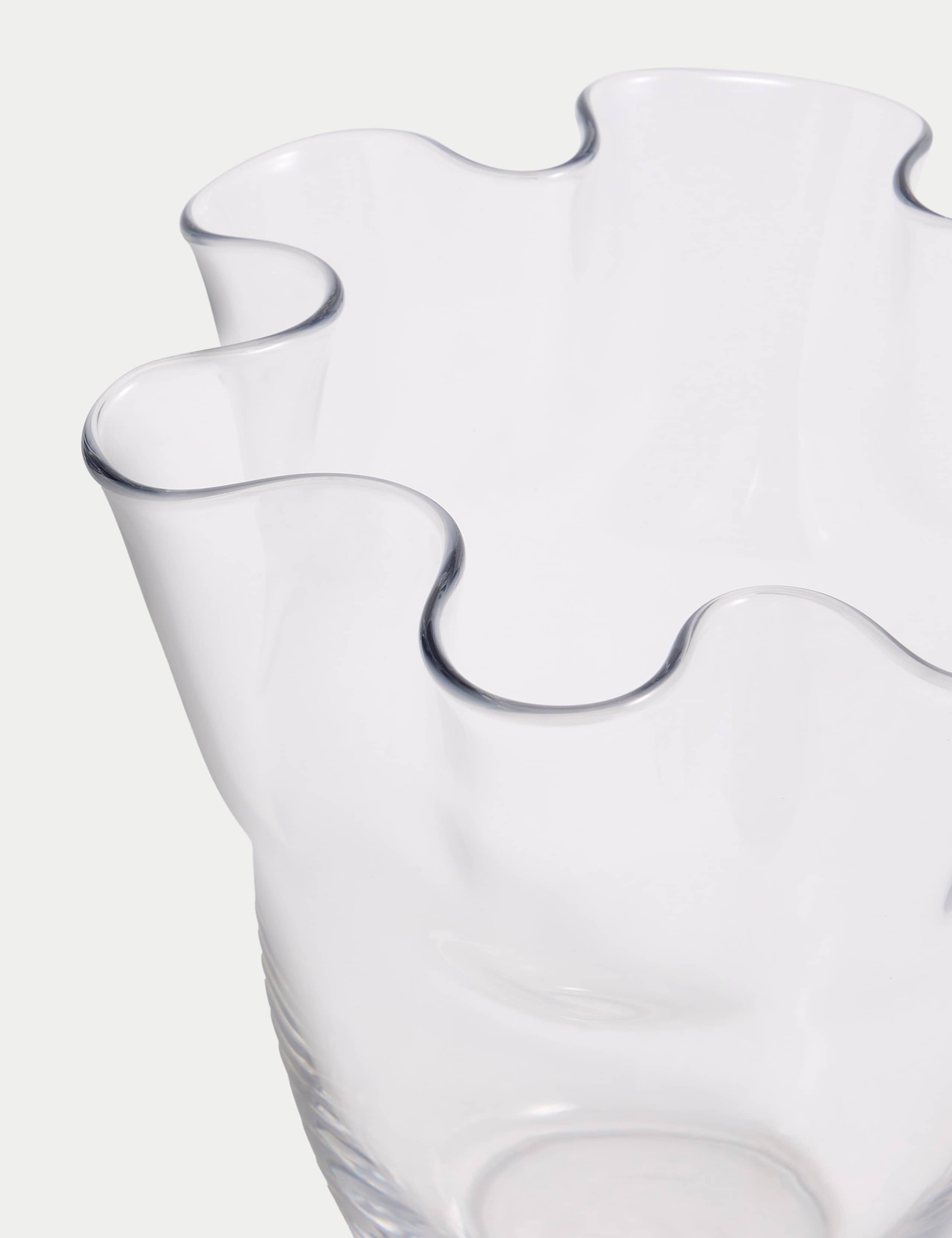 Extra Large Handkerchief Glass Vase 3 of 3