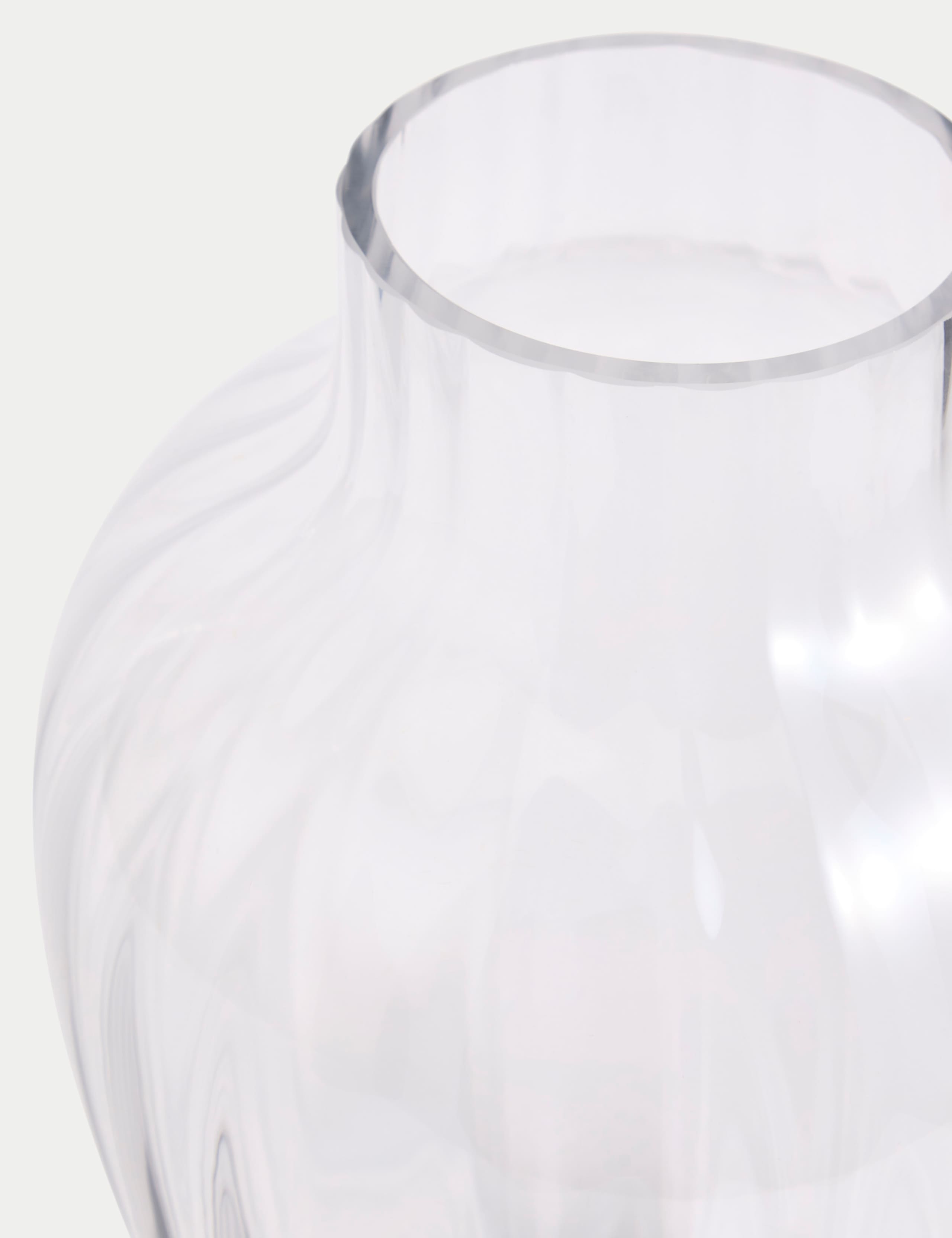 Large Bulb Glass Vase 3 of 3