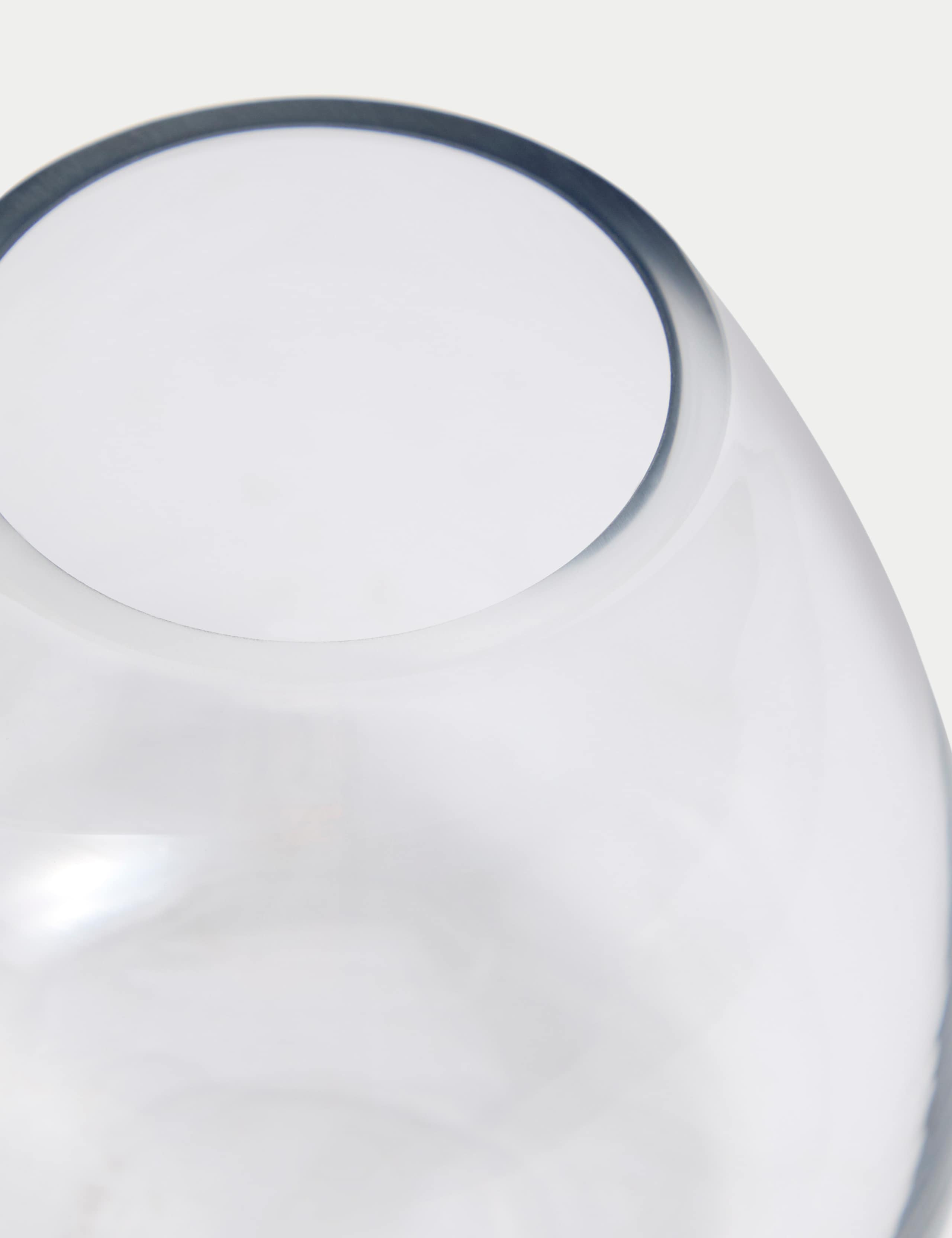 Small Glass Teardrop Vase 2 of 3