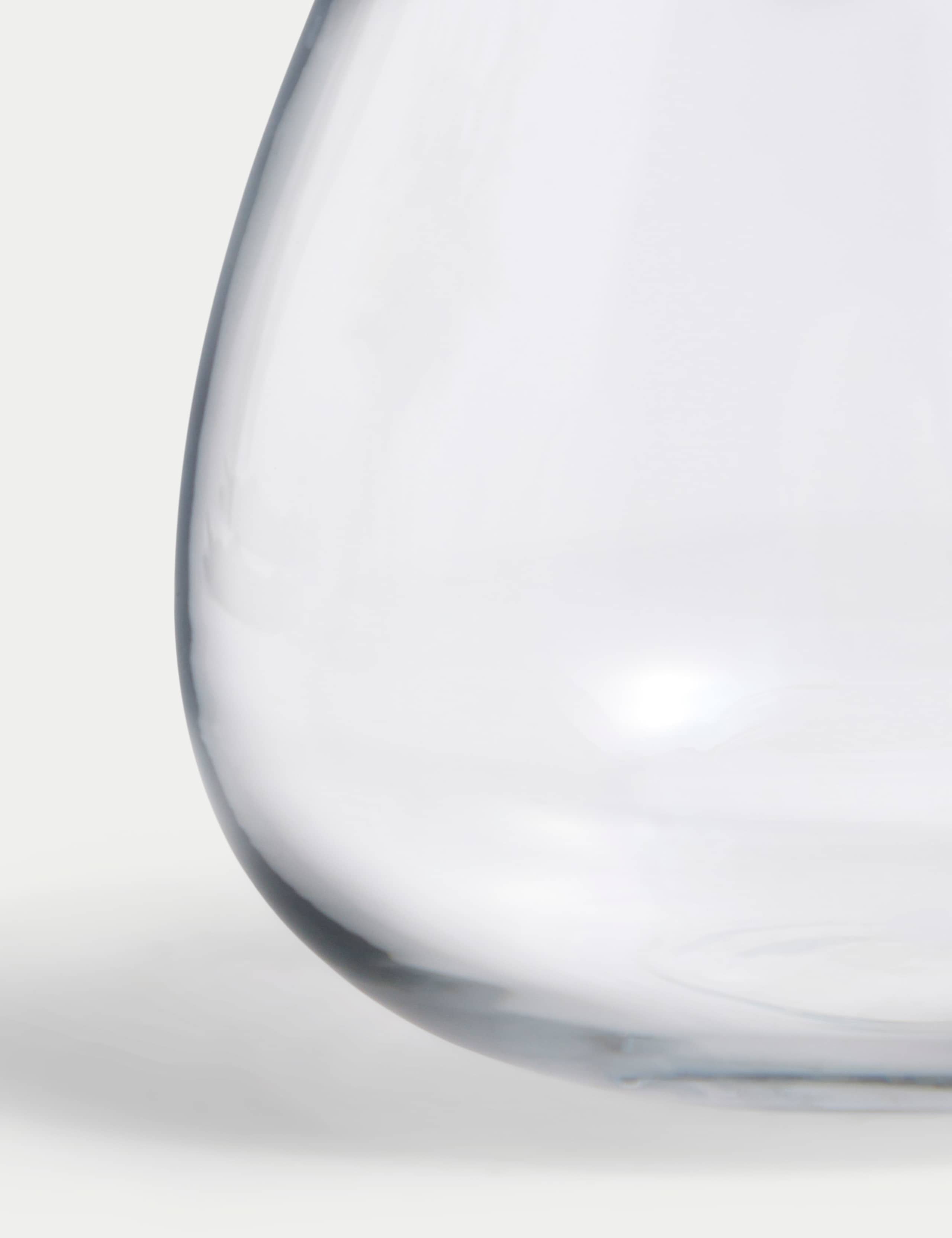 Small Glass Teardrop Vase 3 of 3