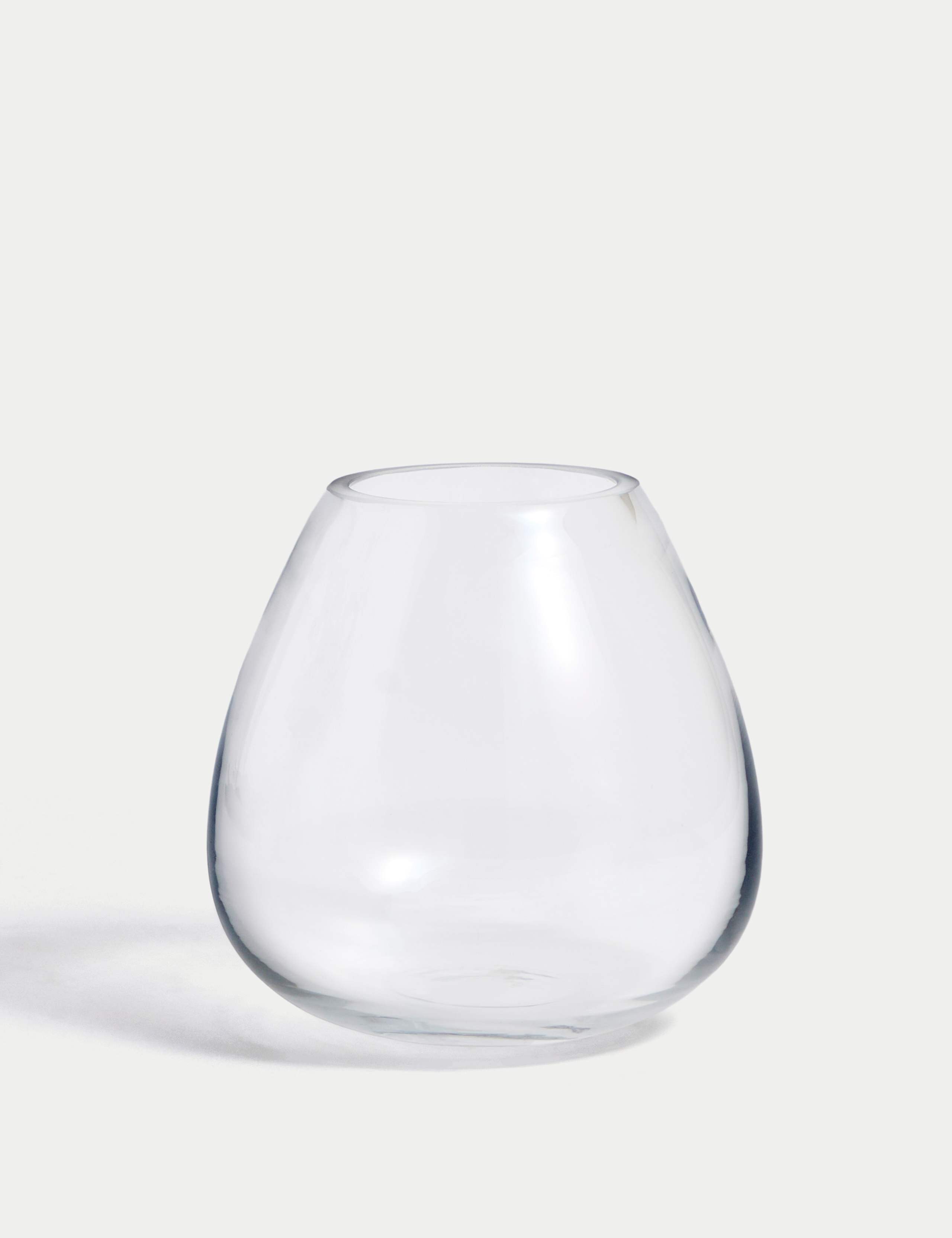 Small Glass Teardrop Vase 1 of 3