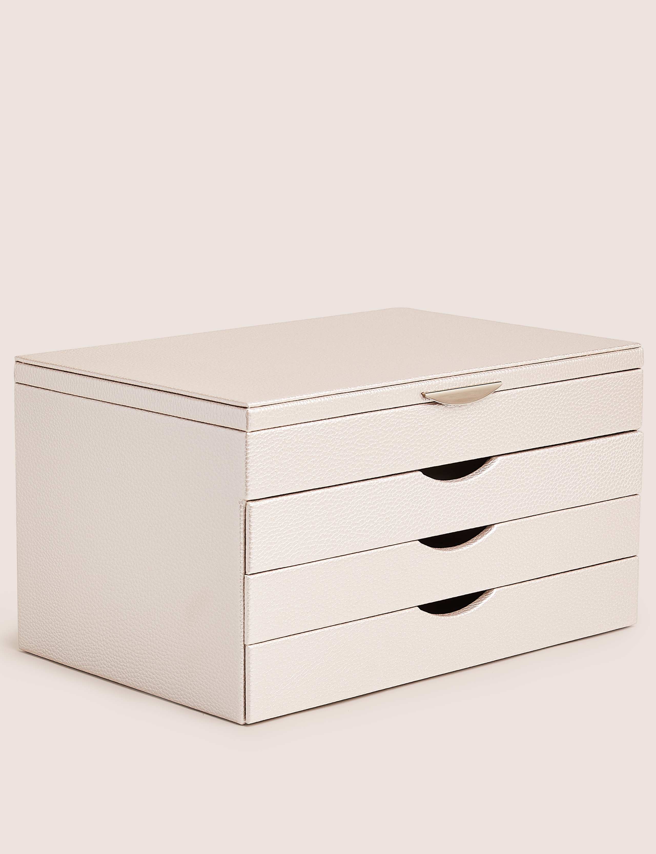 Faux Leather Large Trinket Box 1 of 4