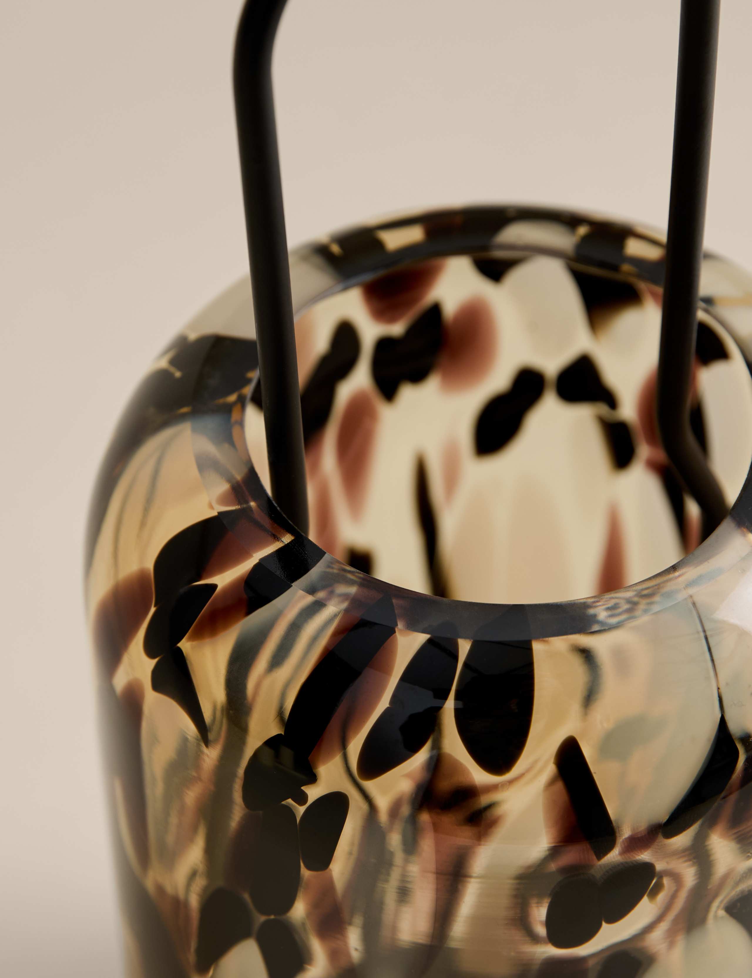 Animal Confetti Glass Lantern 4 of 5