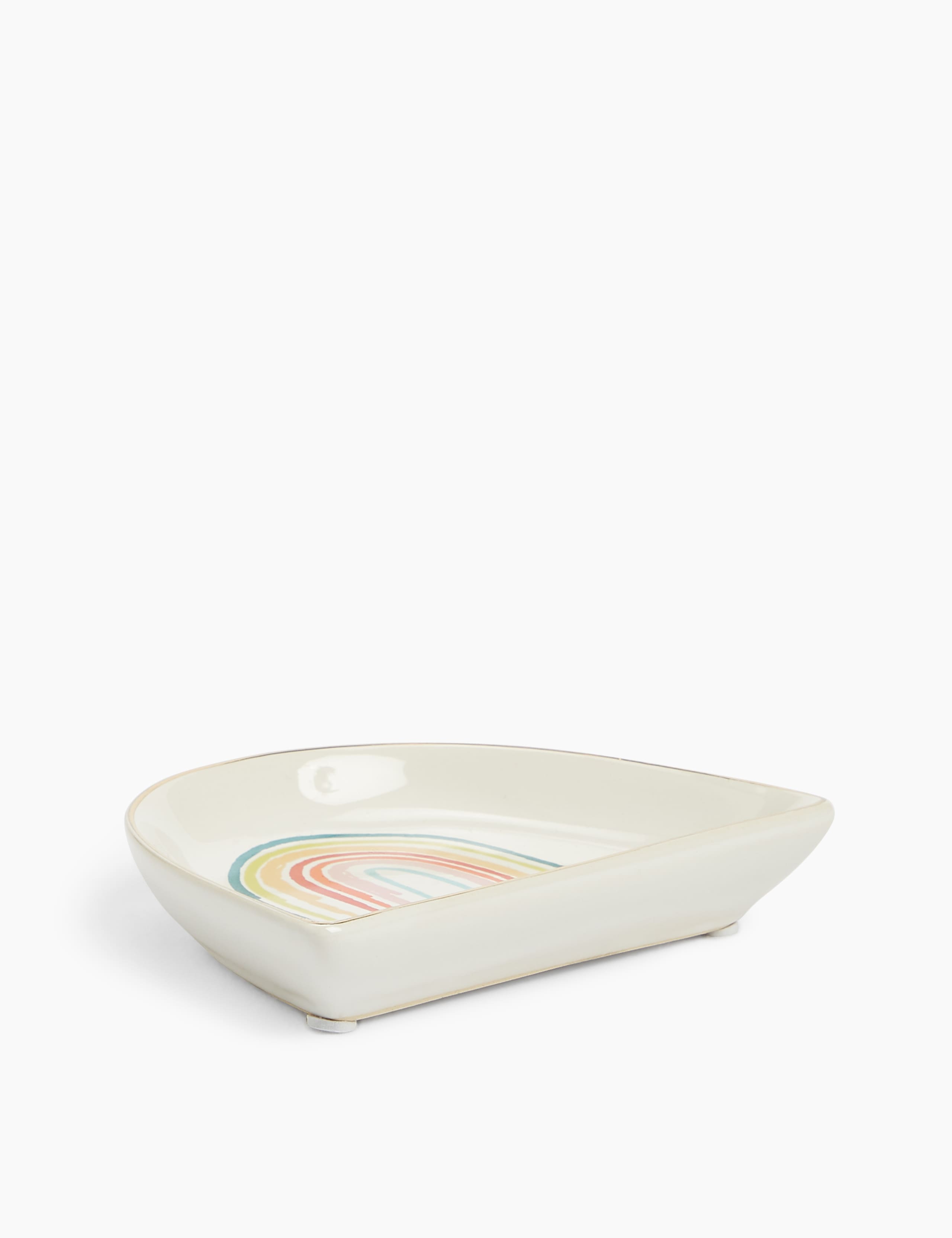 Rainbow Ceramic Trinket Tray 1 of 3