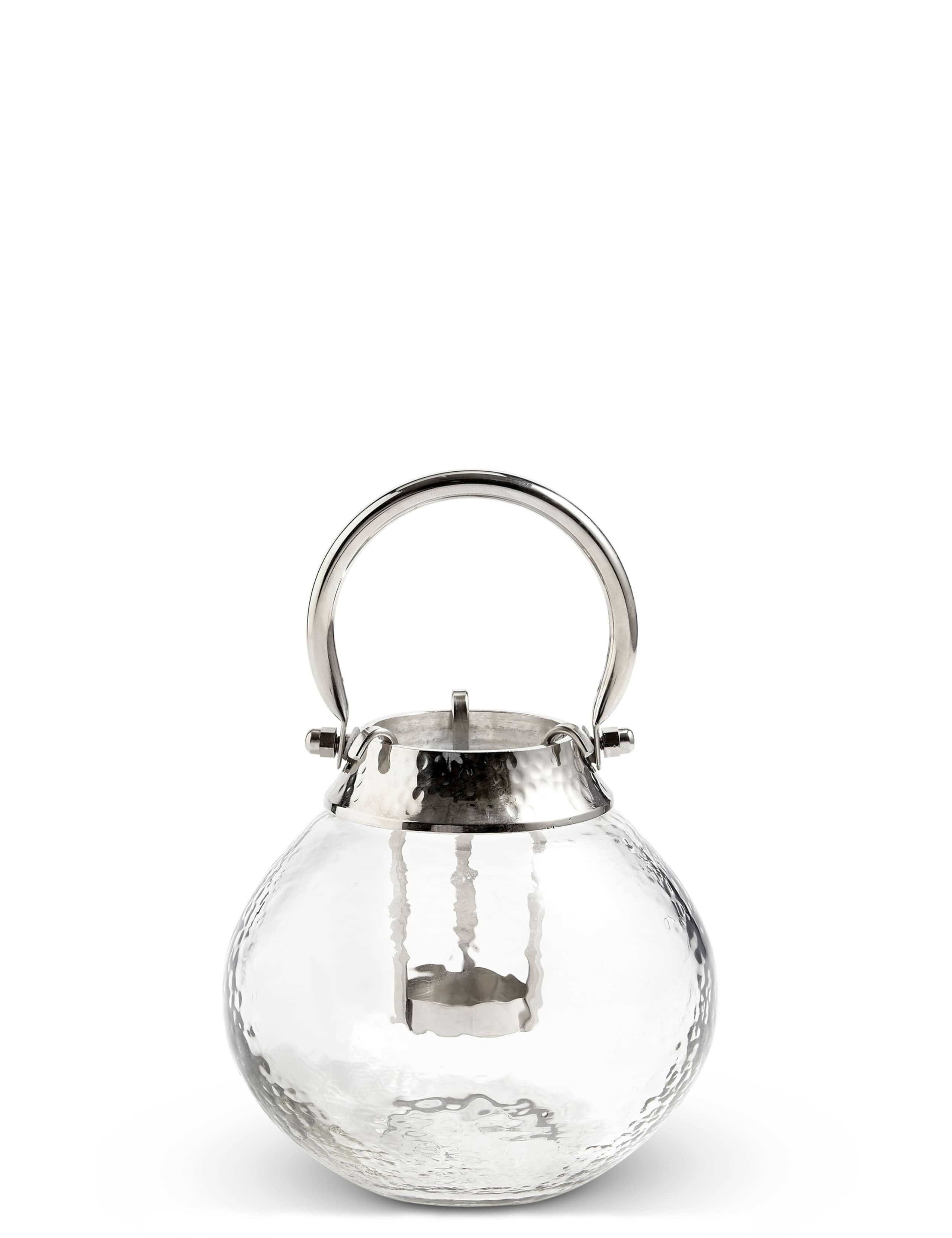 Glass & Metal Lantern 1 of 2