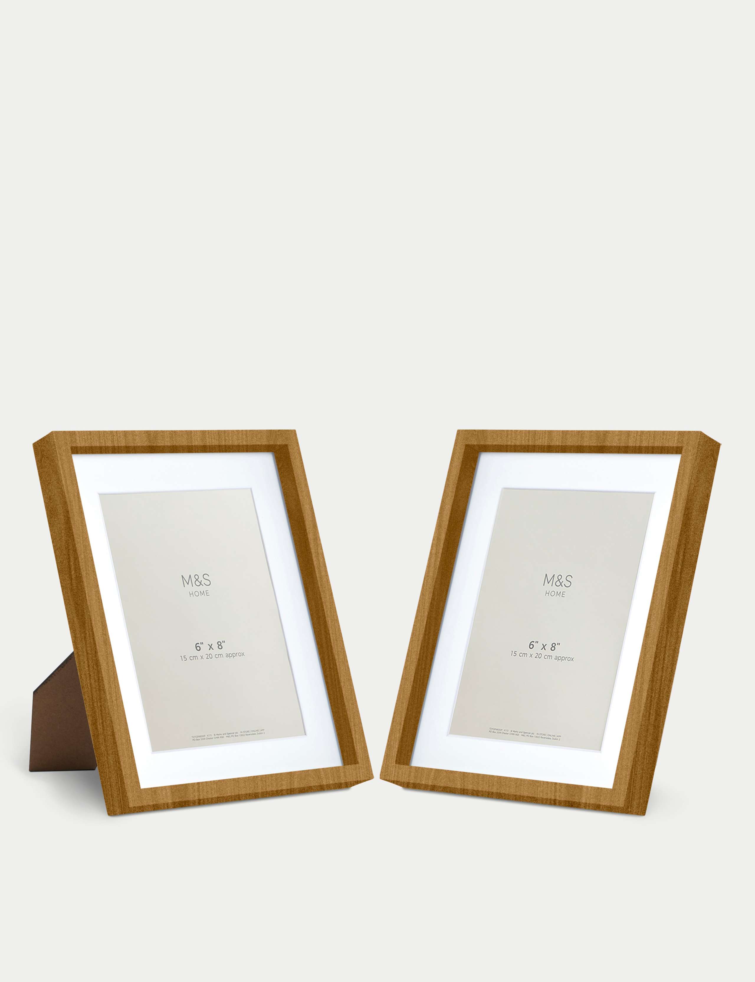 Set of 2 Photo Frames 6x8 Inch 1 of 5