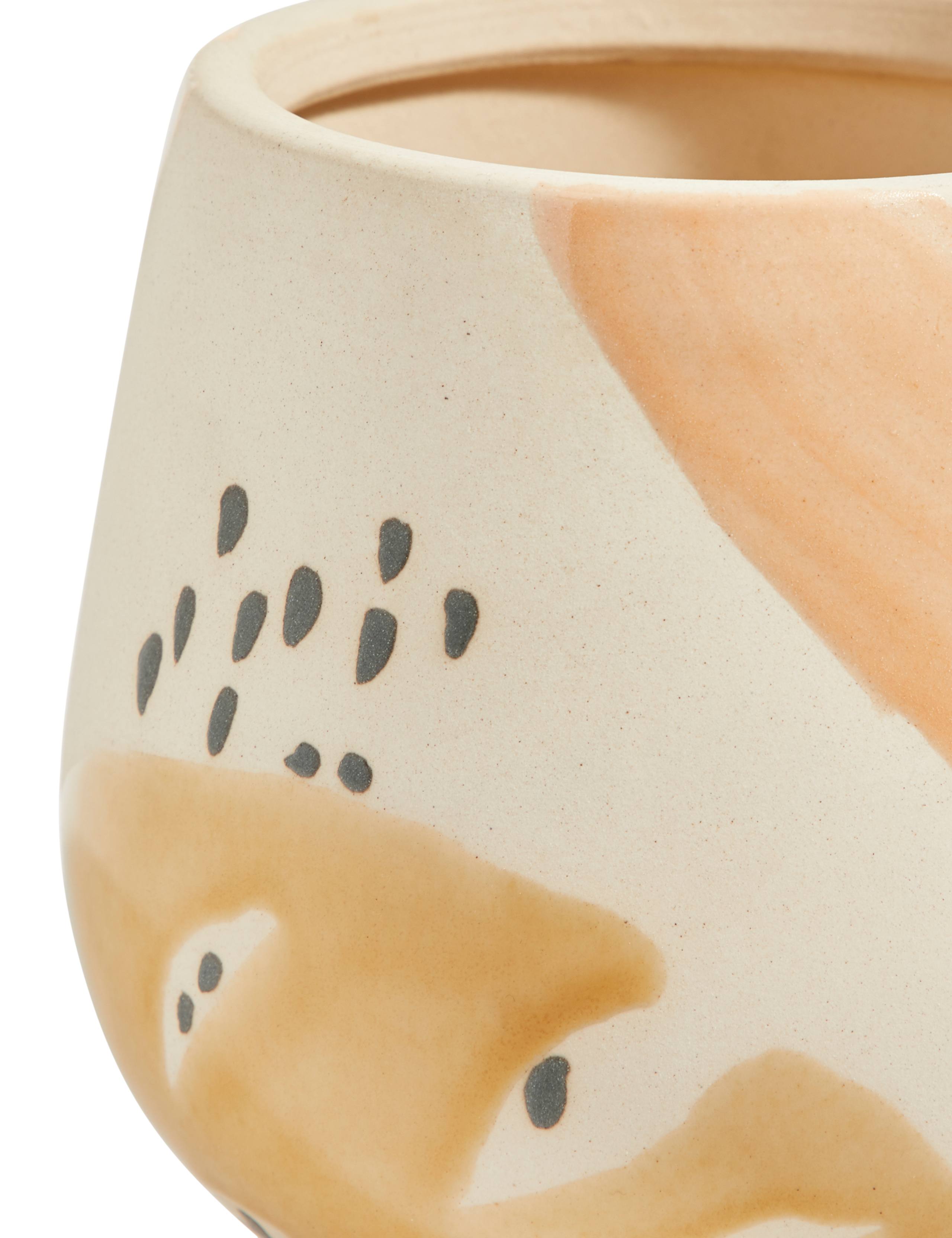 Pink Glazed Planter 4 of 4