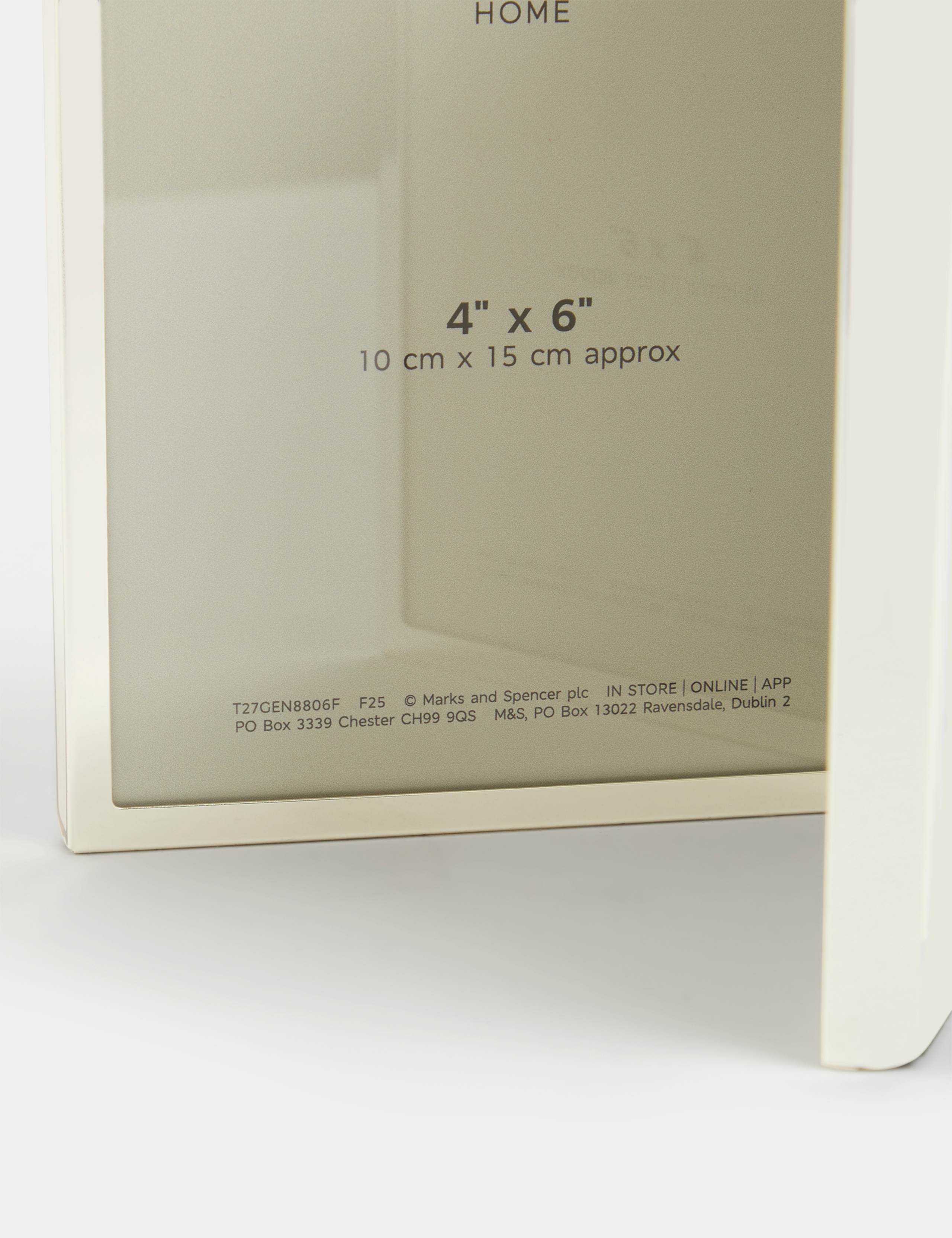 Metal Double Photo Frame 4x6 Inch 3 of 4
