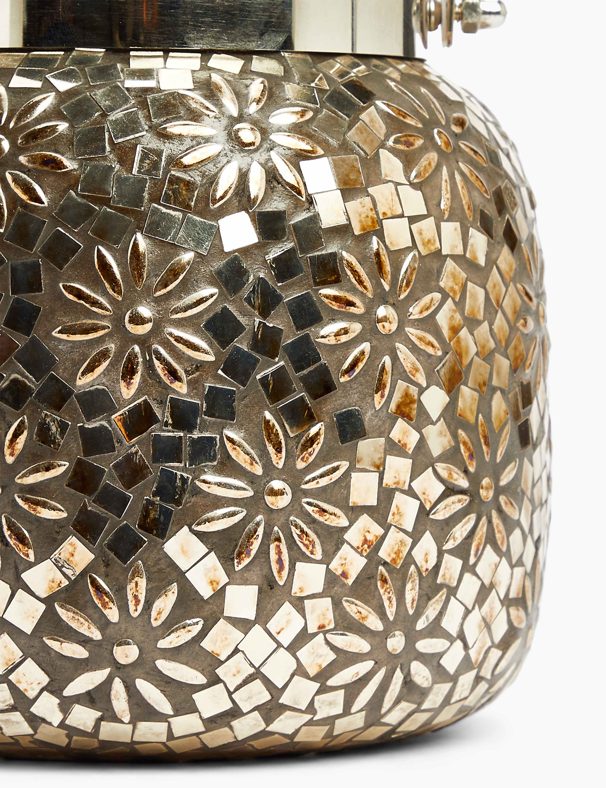 Bronze Beaded Large Lantern 2 of 3