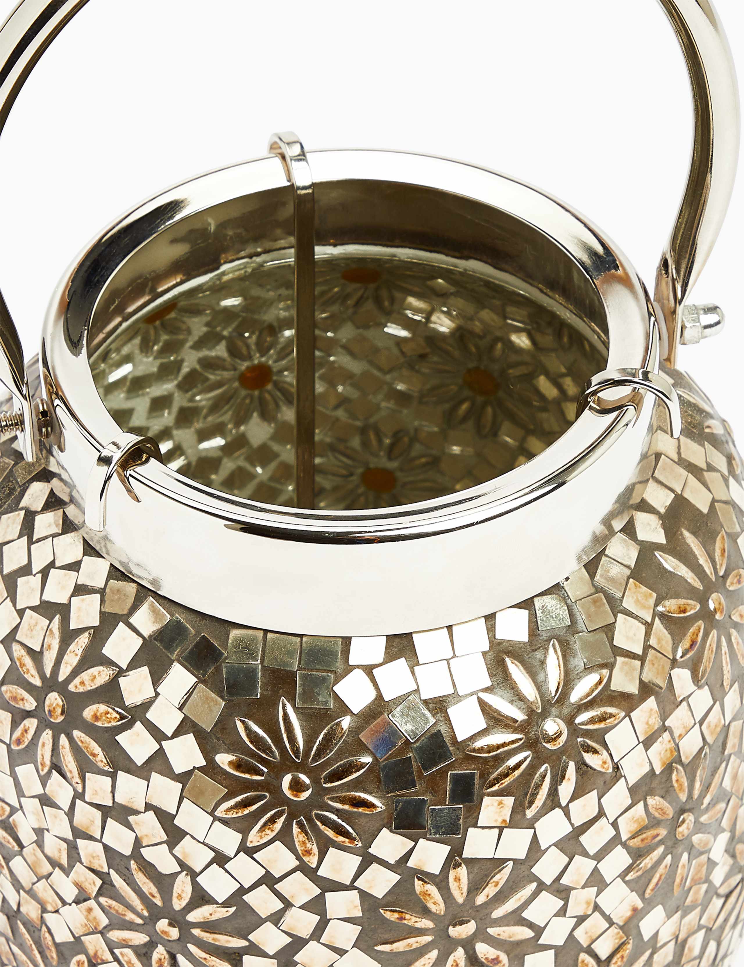 Bronze Beaded Large Lantern 3 of 3