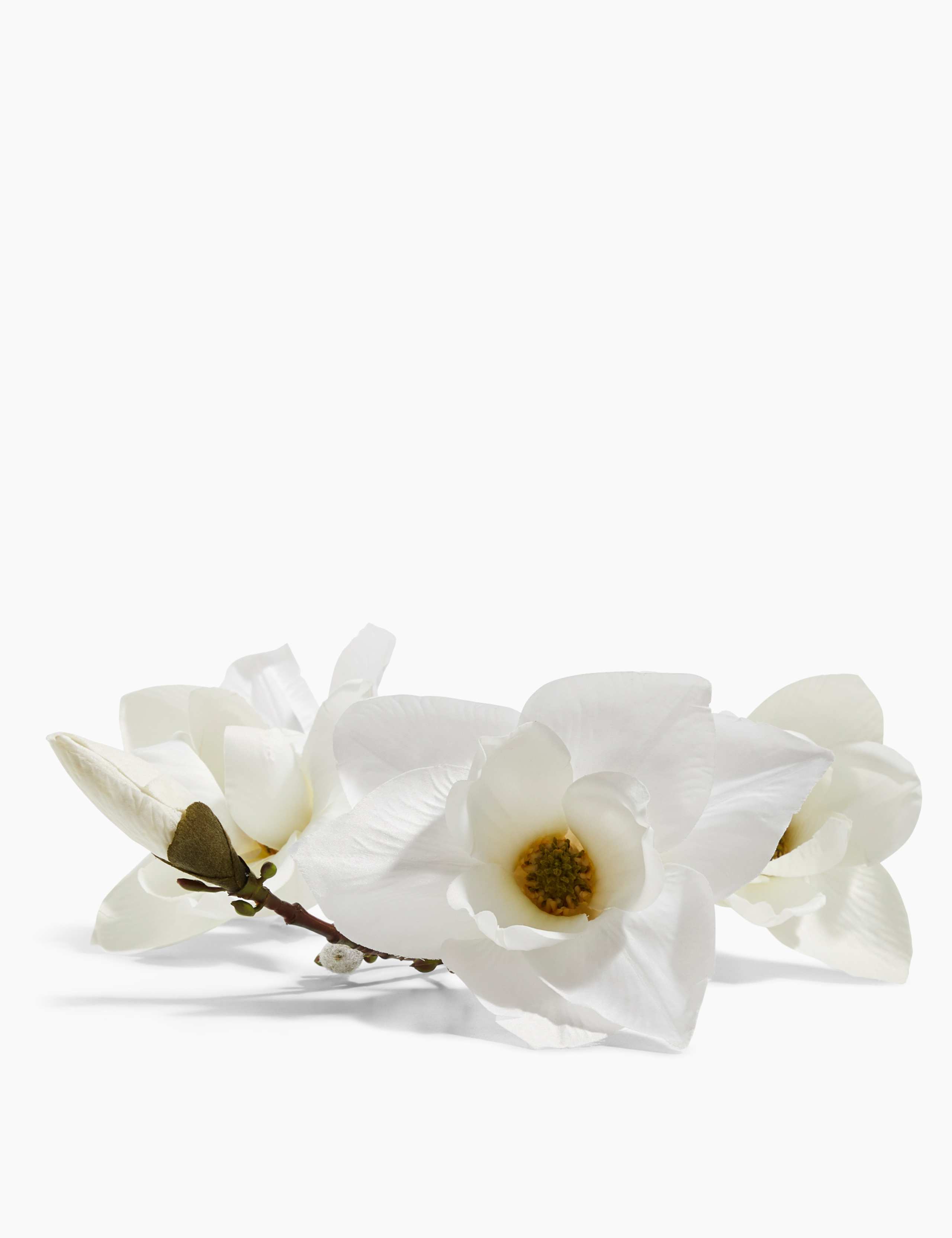 Artificial Large Magnolia Single Stem 2 of 3