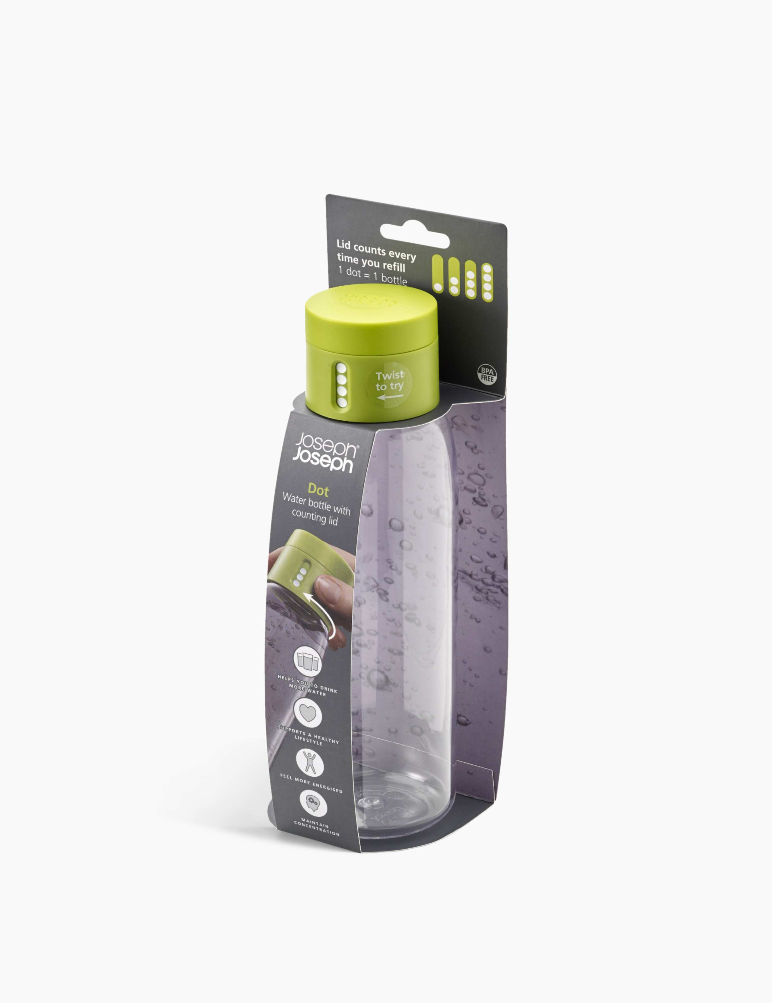 600ml Dot Active Water Bottle 2 of 2