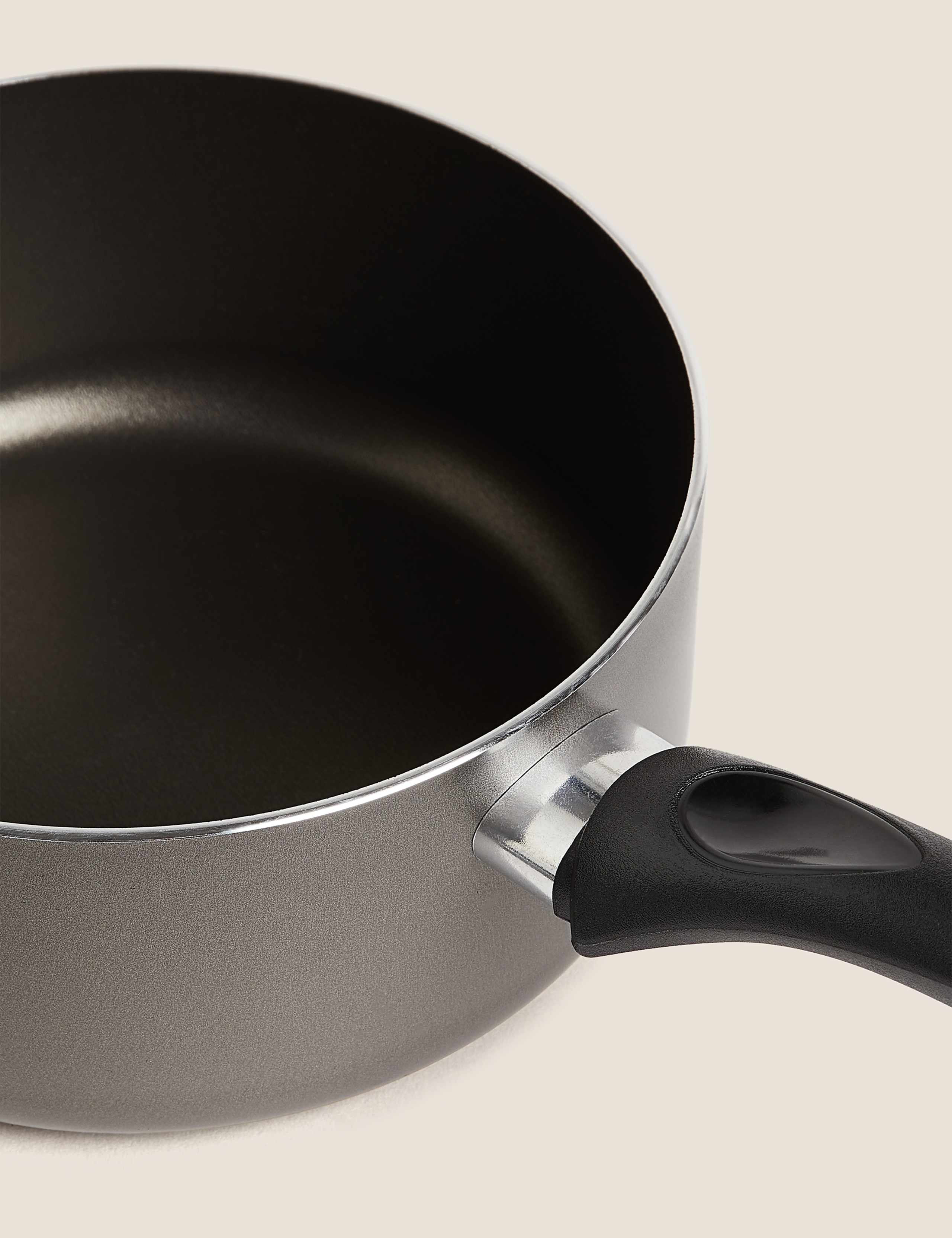 5 Piece Grey Aluminium Pan Set 4 of 4