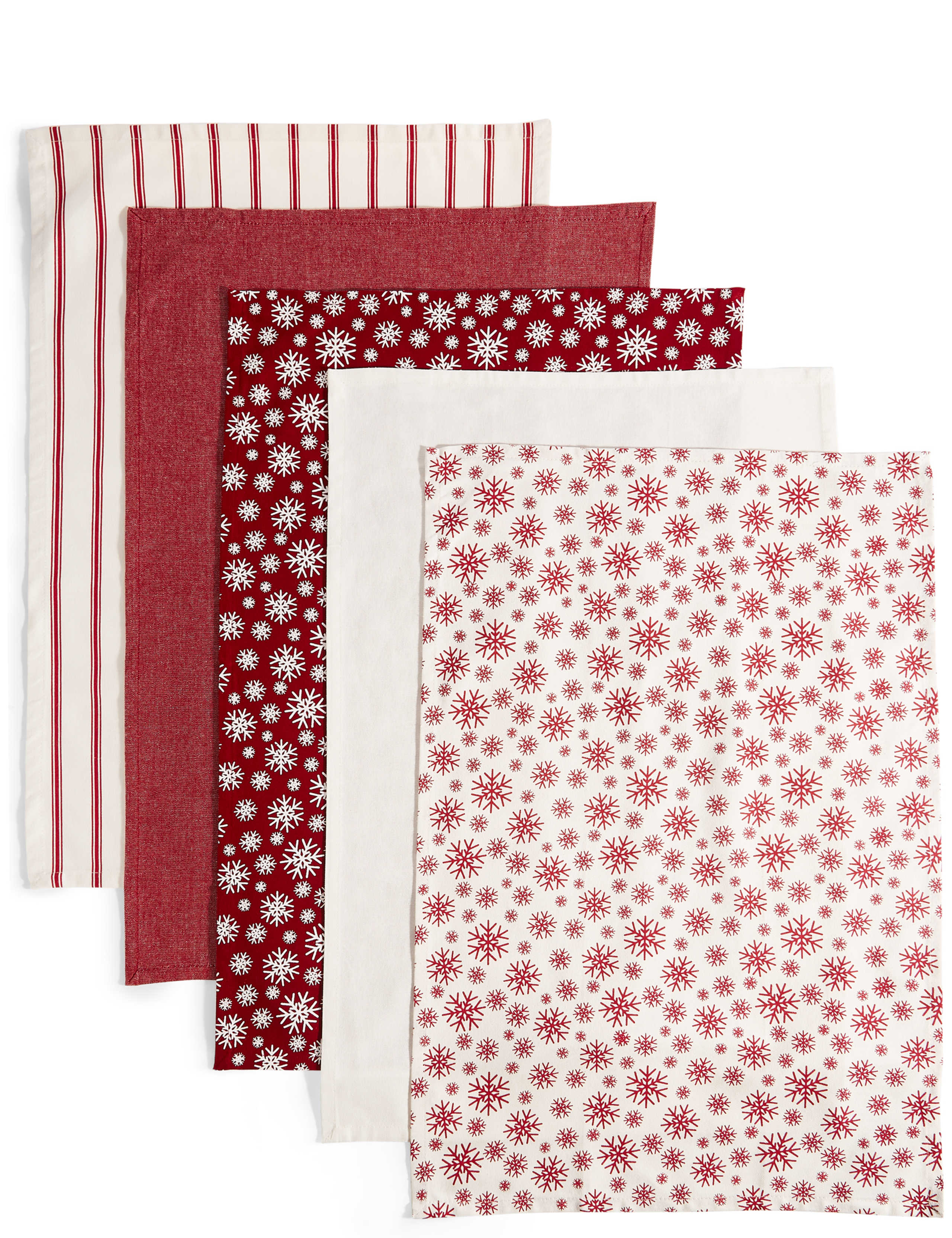 Set of 5 Christmas Tea Towels 2 of 7
