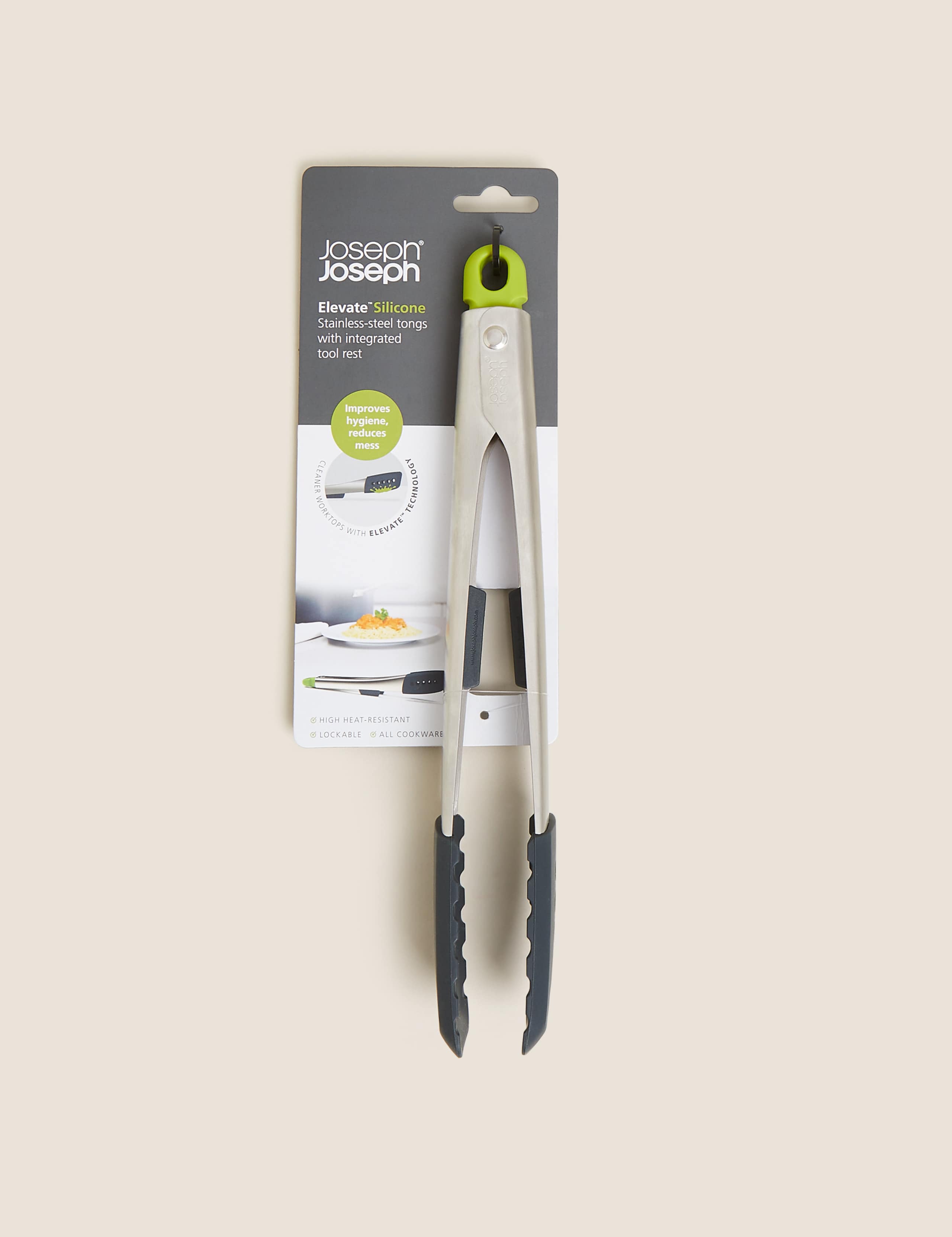 Elevate™ Silicone Steel Tongs 3 of 3