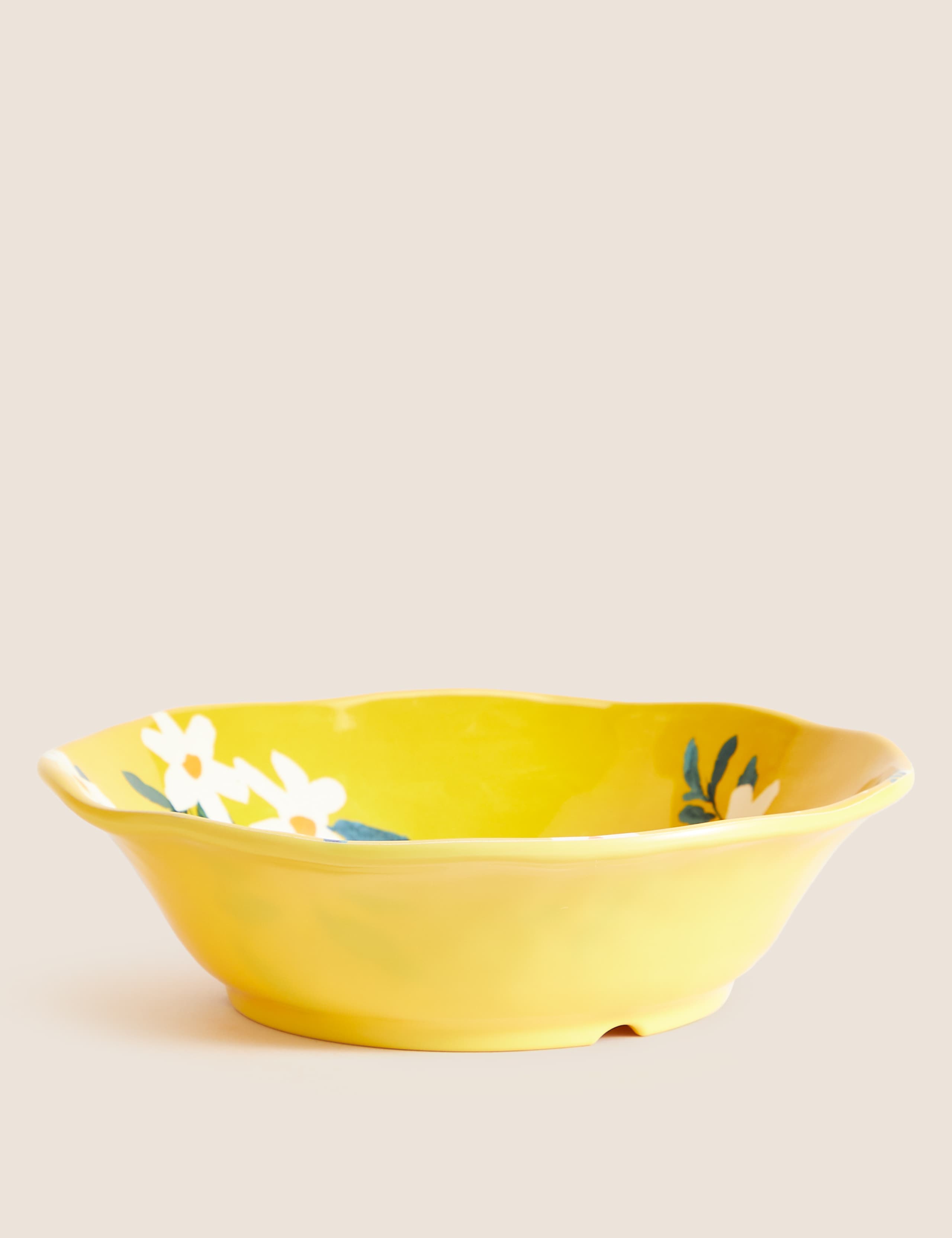 Set Of 4 Expressive Floral Picnic Pasta Bowls 3 of 7