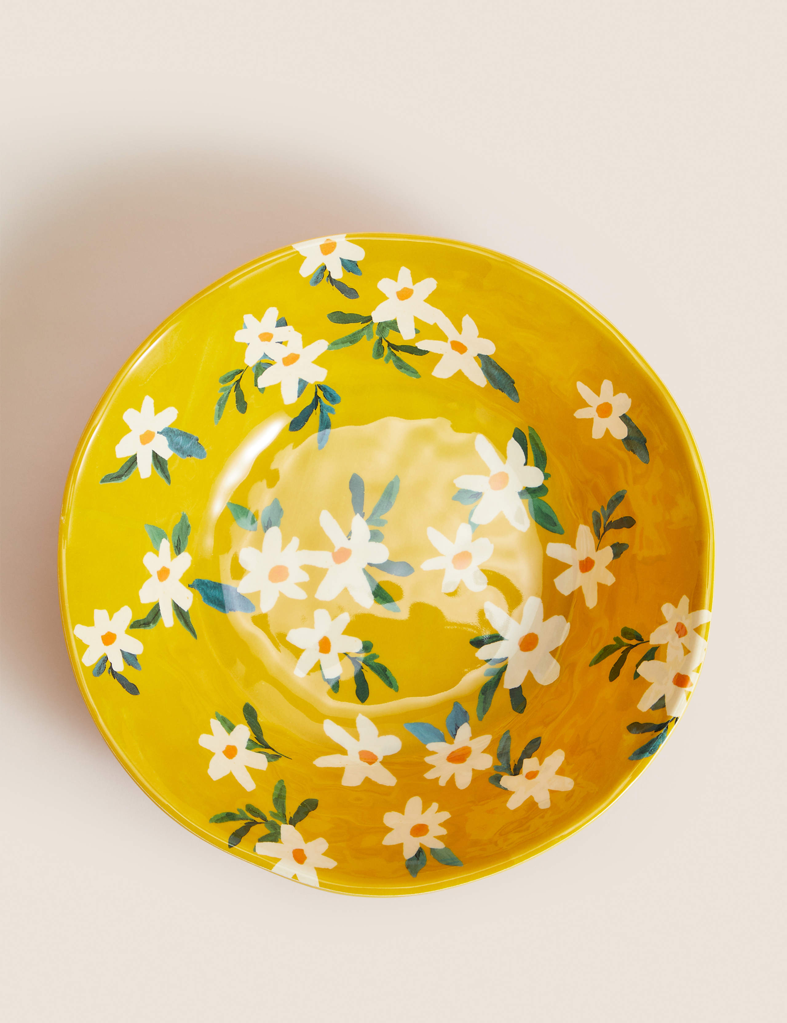 Expressive Floral Picnic Salad Bowl 2 of 4