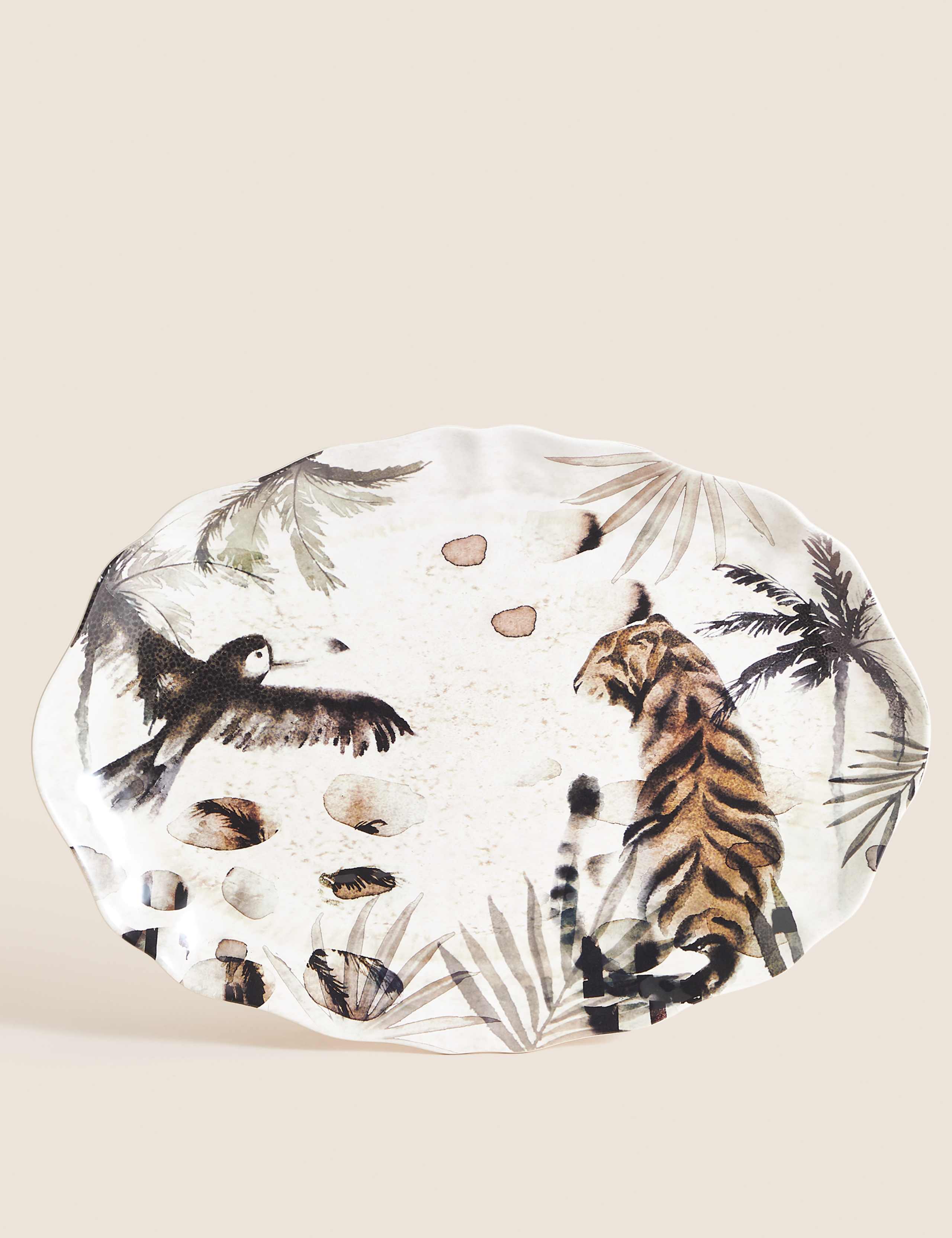 Abstract Watercolour Picnic Platter 1 of 5