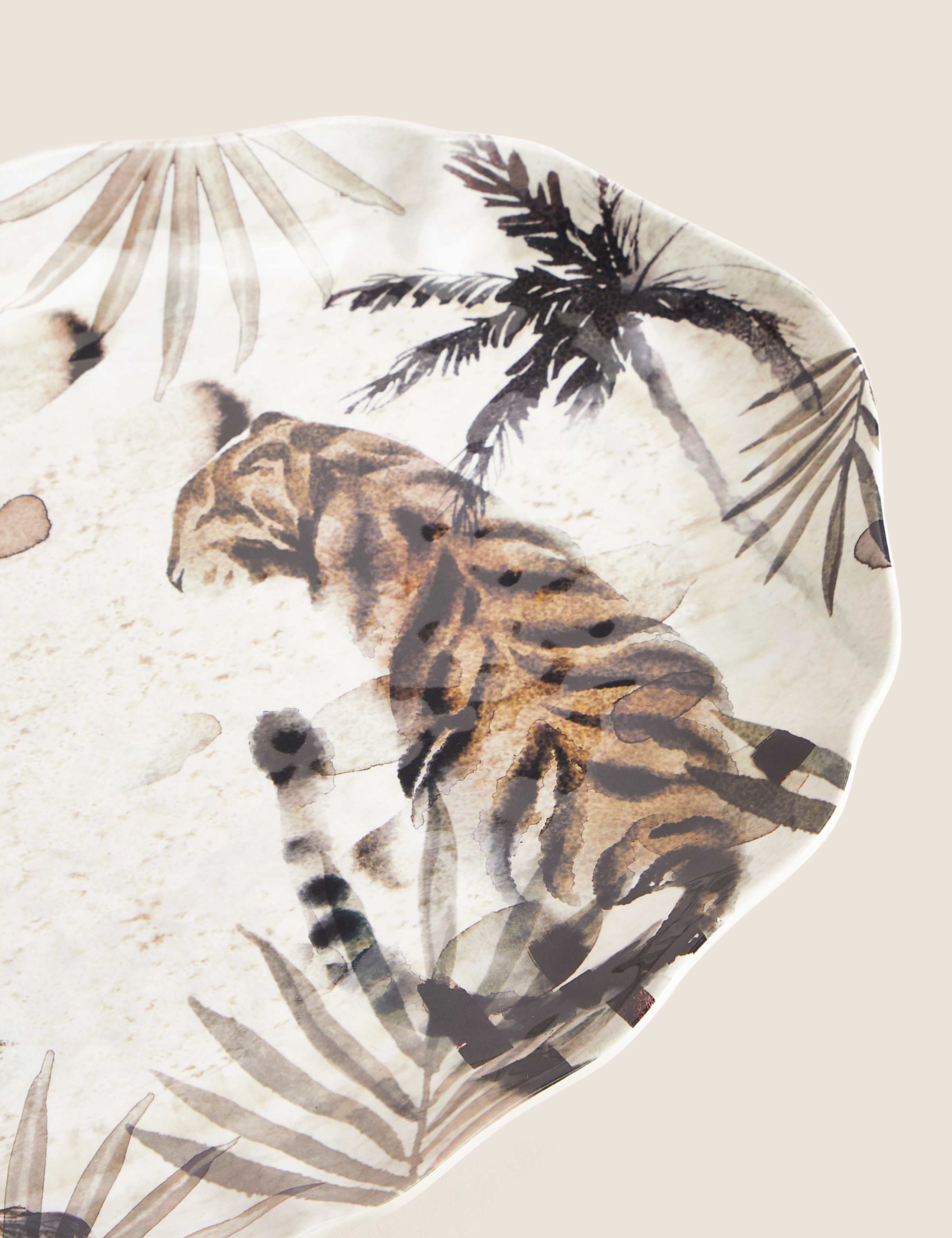 Abstract Watercolour Picnic Platter 3 of 5