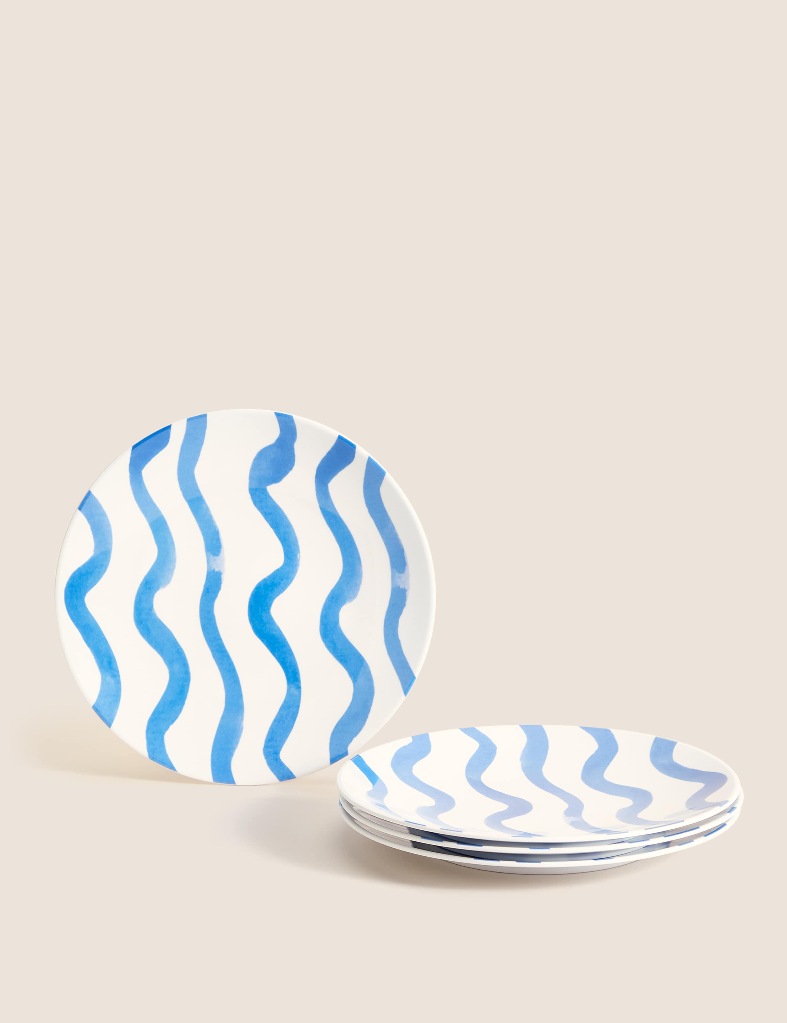 Set Of 4 Summer Fruits Picnic Side Plates 1 of 5