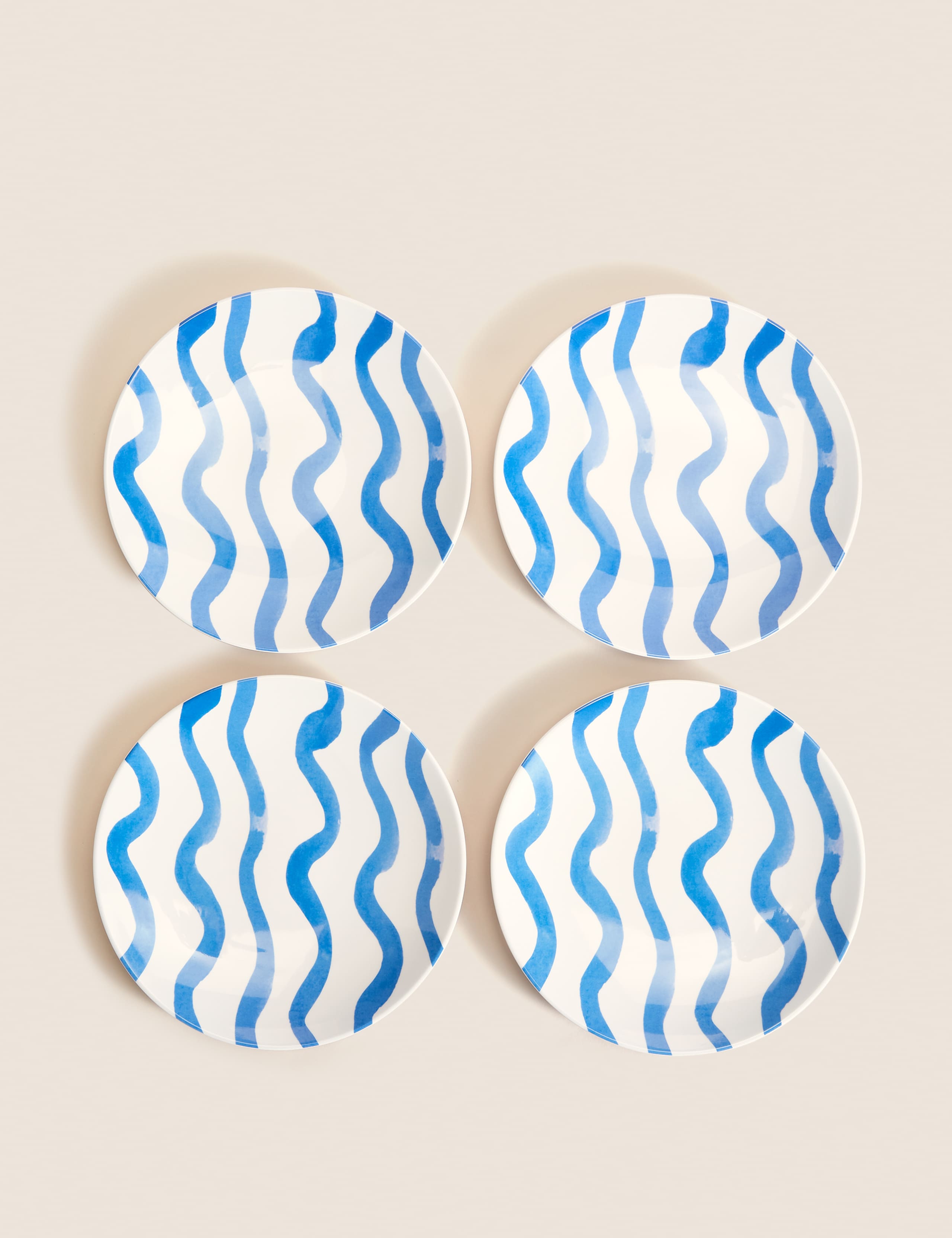 Set Of 4 Summer Fruits Picnic Side Plates 4 of 5