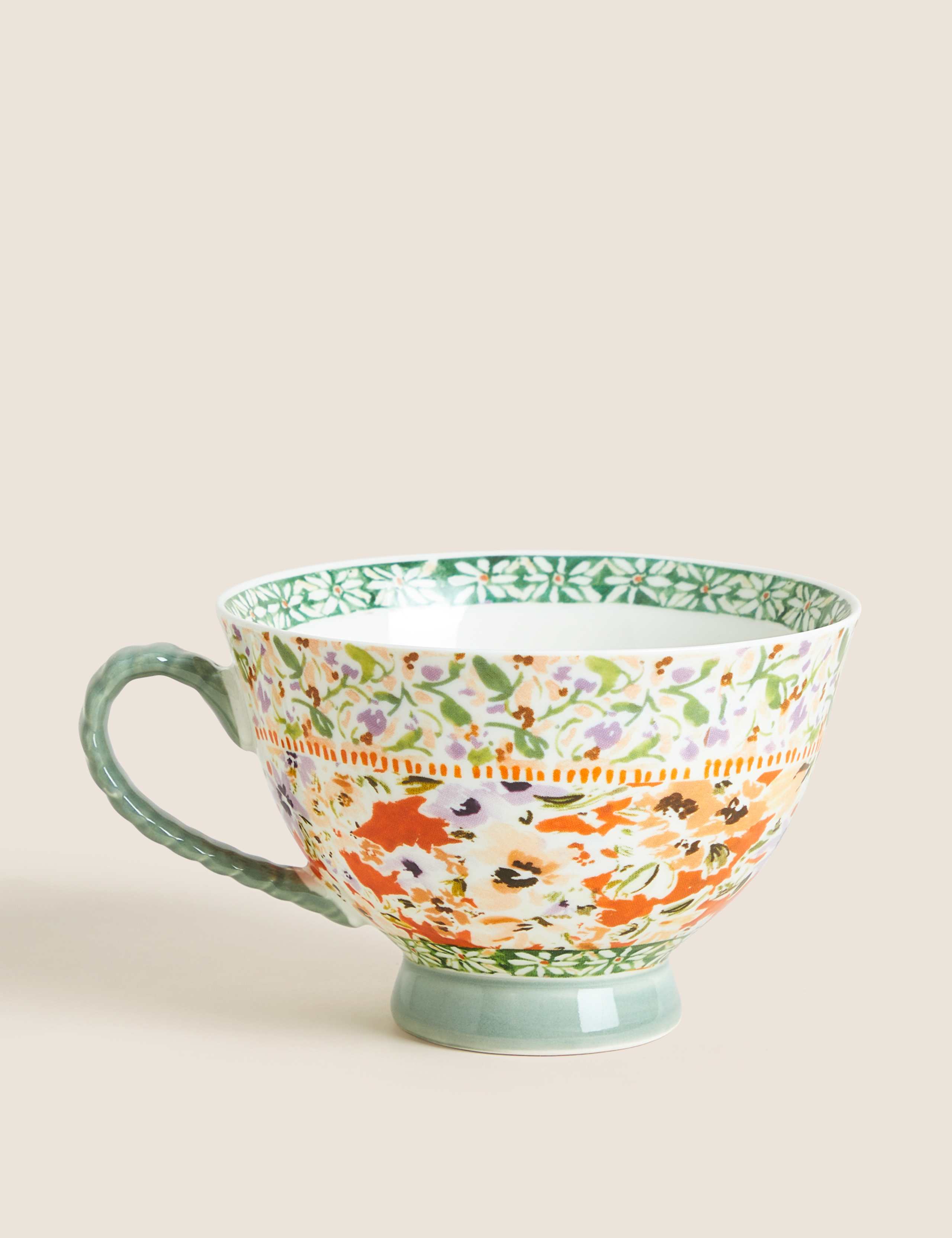 Floral Footed Mug 2 of 4