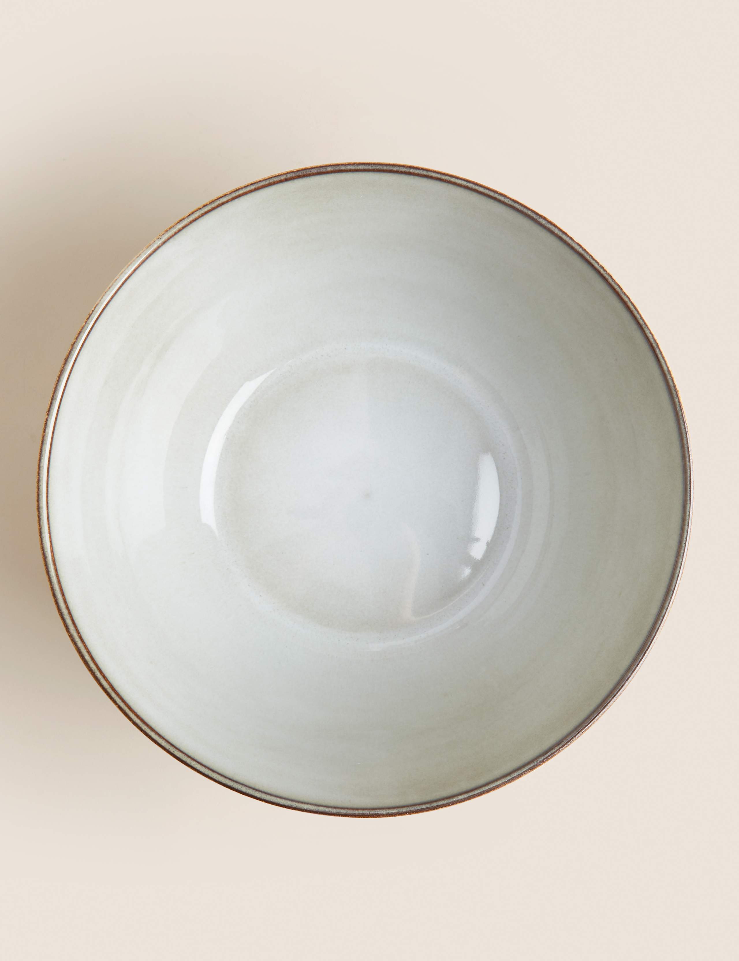 Stoneware Salad Bowl 2 of 4