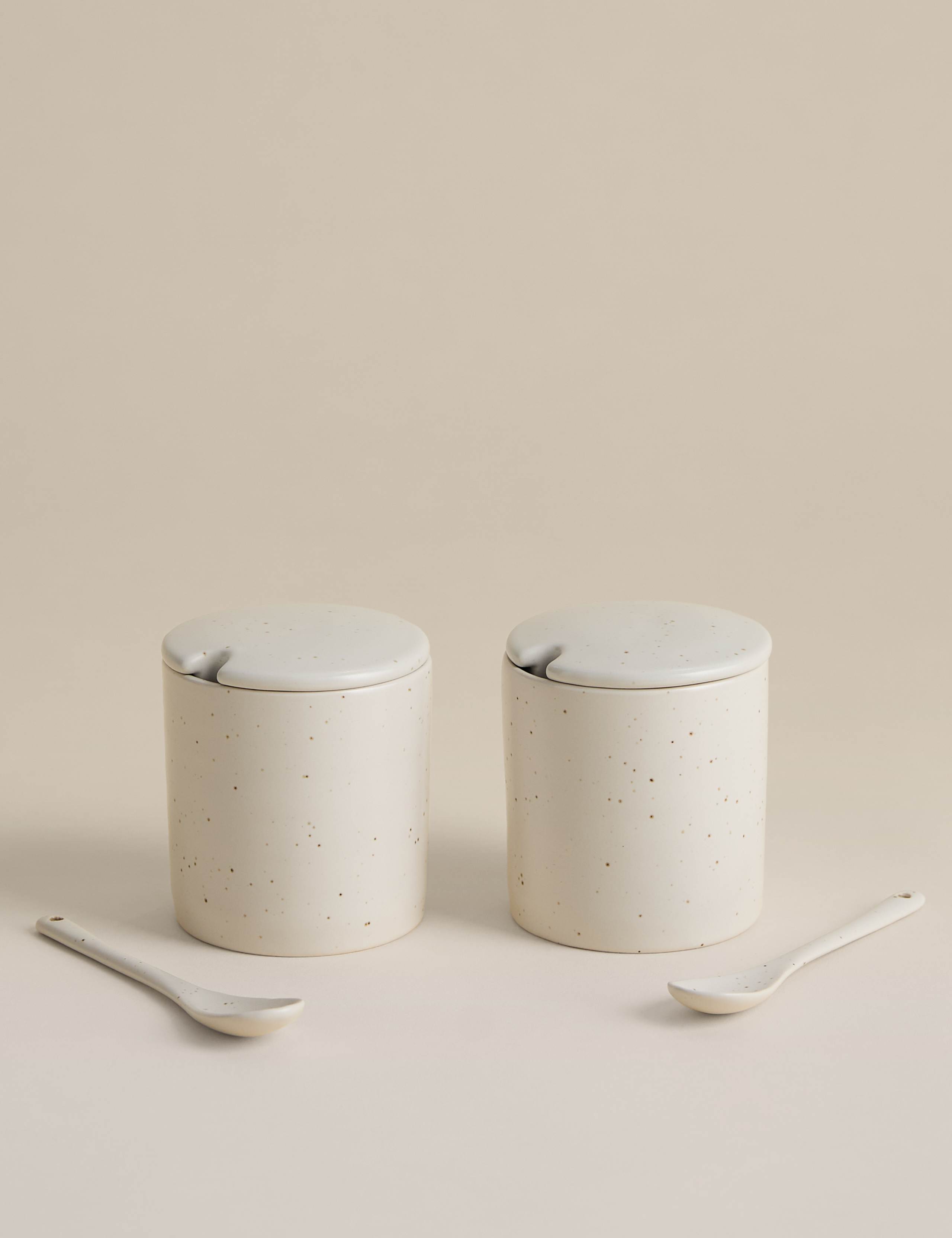 Set of 2 Ceramic Pinch Pots 2 of 4