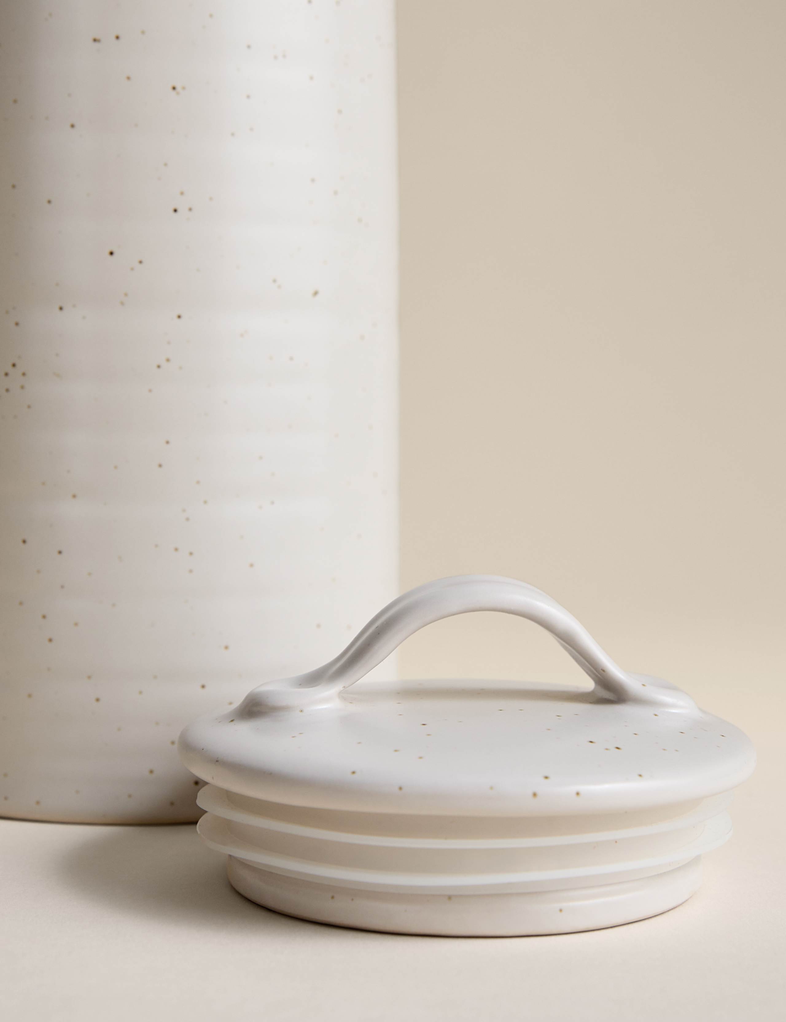 Tall Ceramic Storage Jar 3 of 4