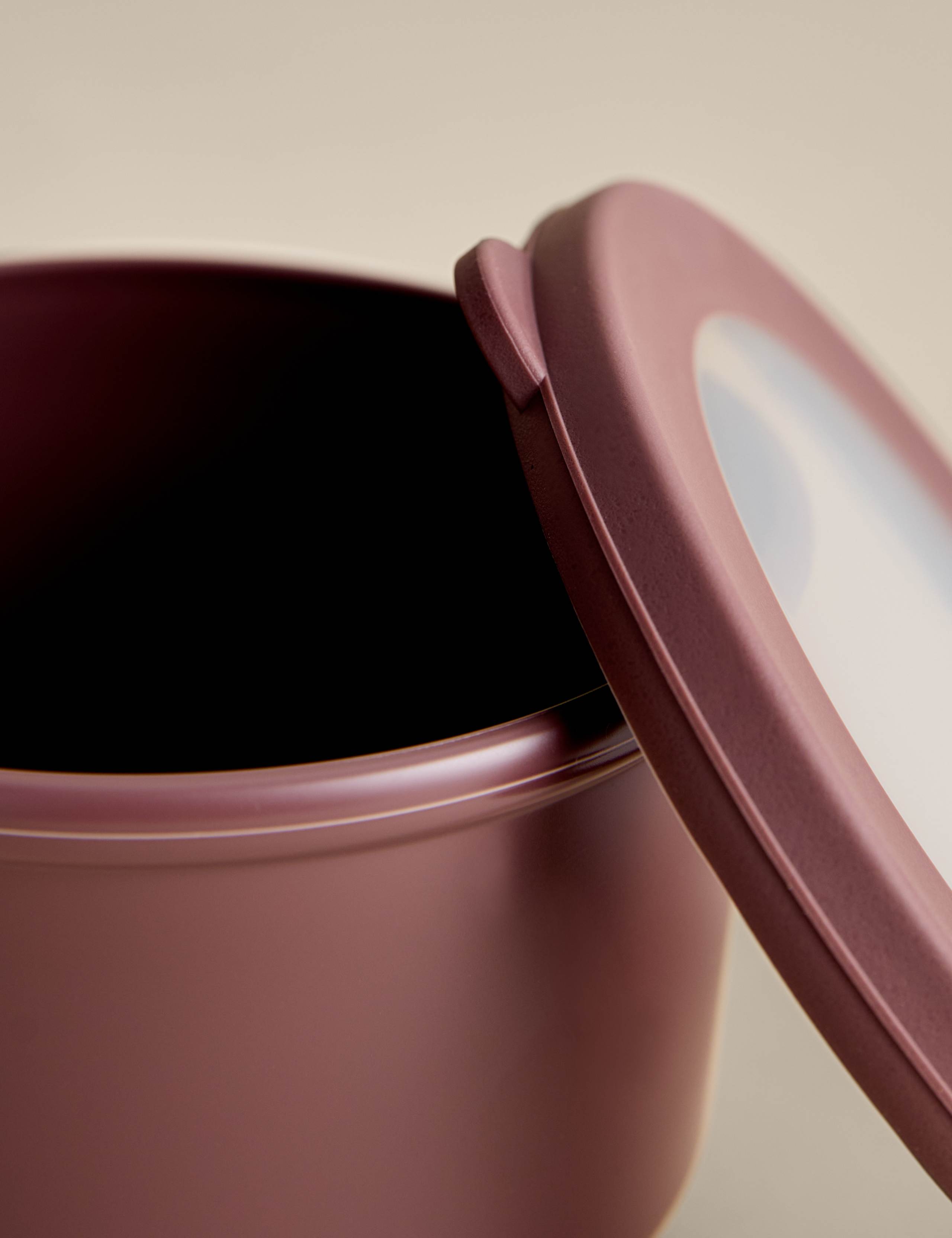 Round Plastic Storage Container 3 of 4