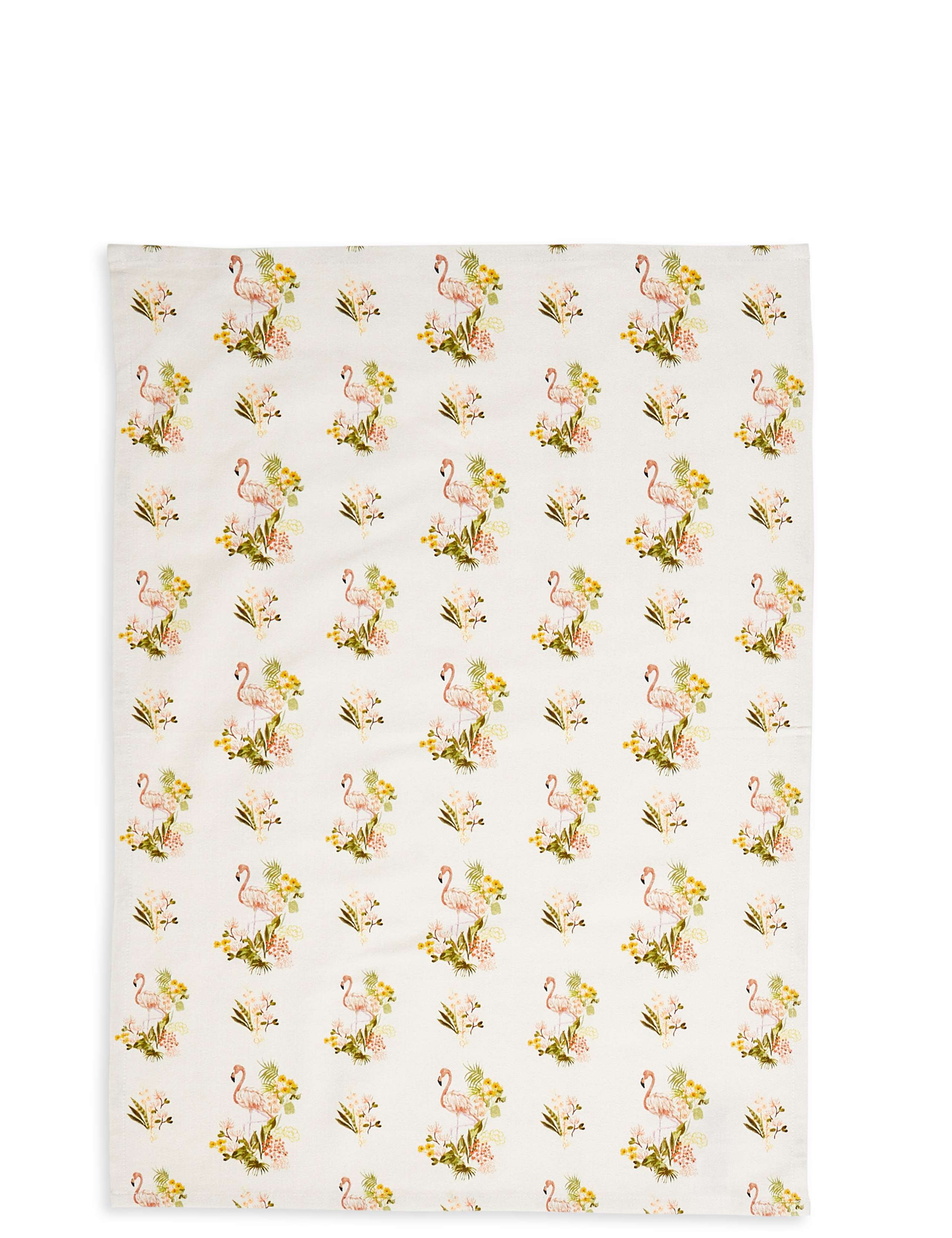 Set of 2 Flamingo Design Tea Towels 3 of 3