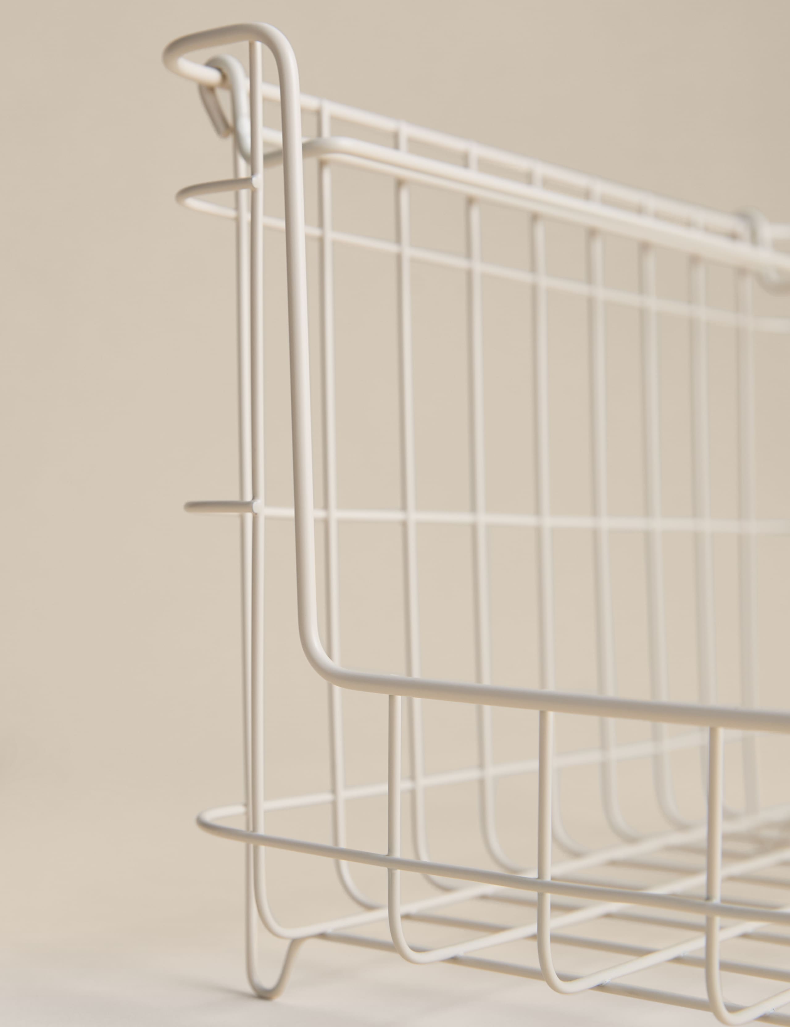 Large Stackable Wire Storage Basket 3 of 4