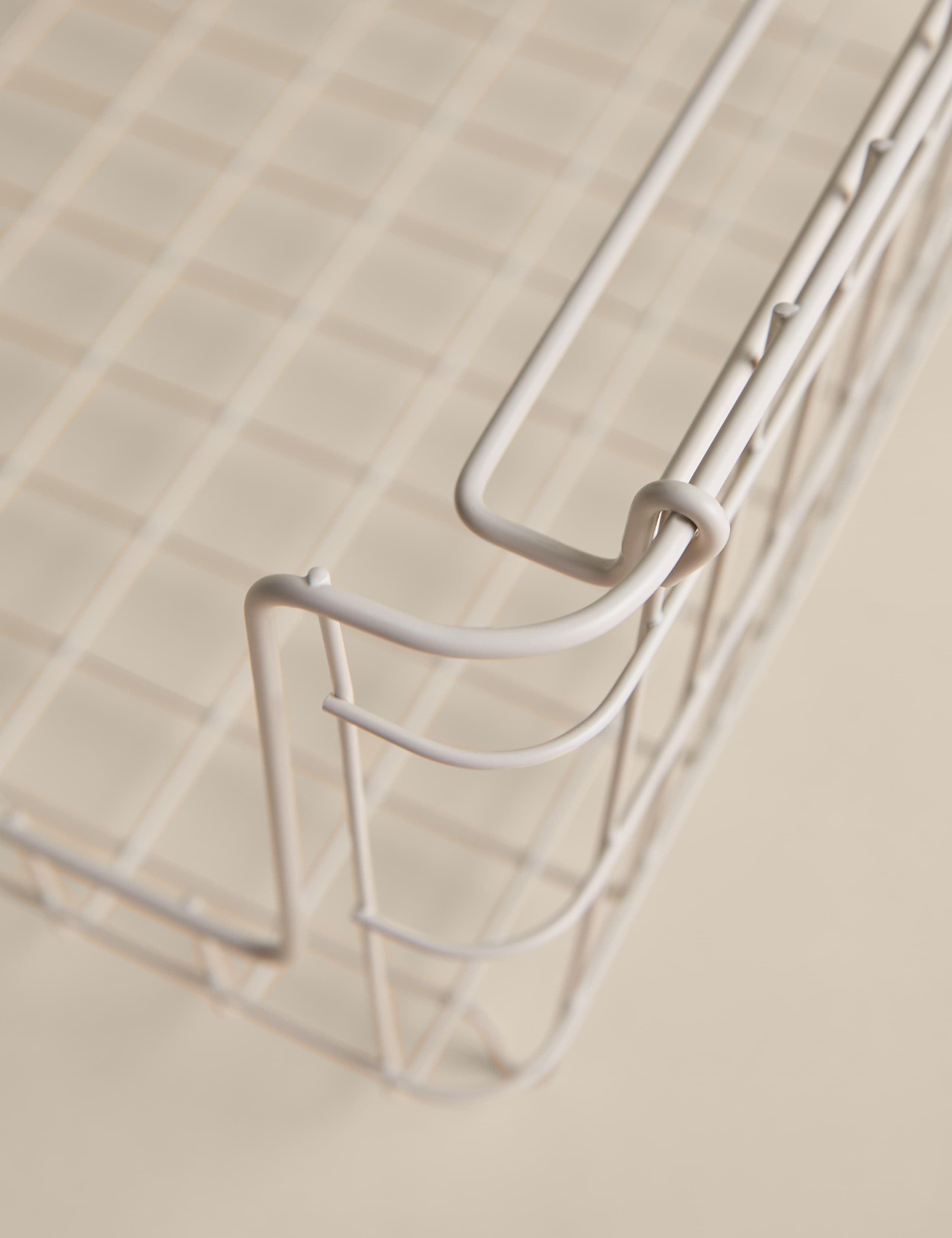 Large Stackable Wire Storage Basket 4 of 4