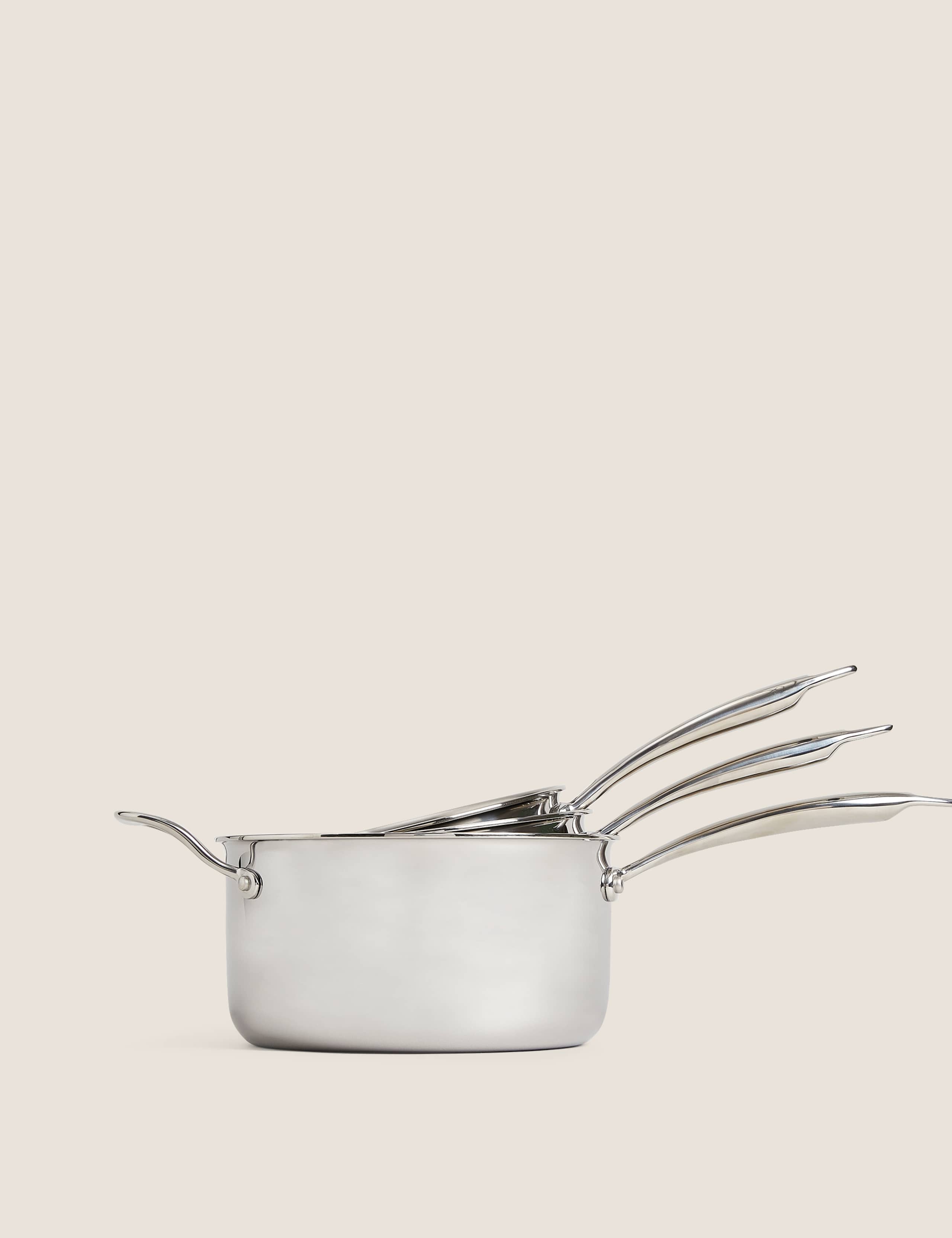 3 Piece Tri Ply Pan Set 2 of 5