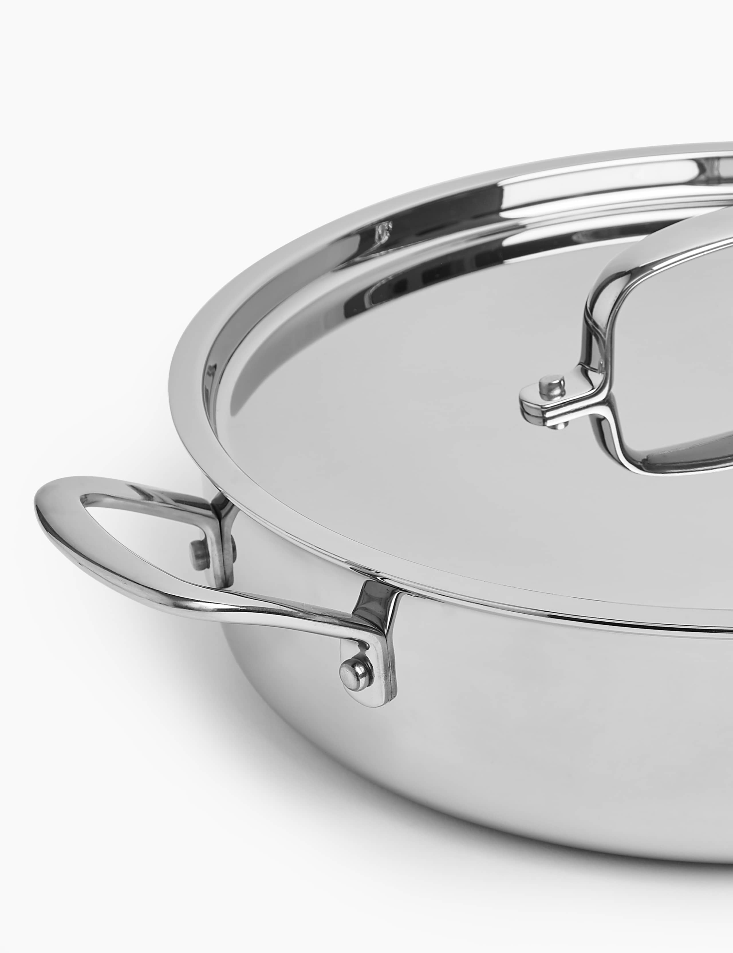 Chef Tri Ply 28cm Non Stick Saute Pan 2 of 3