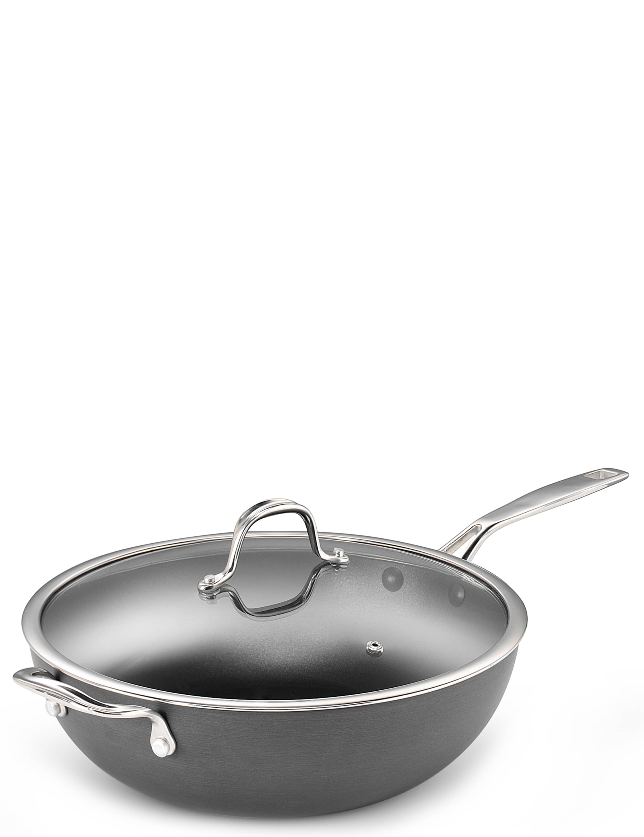 Chef Hard Anodised 30cm Wok 1 of 1