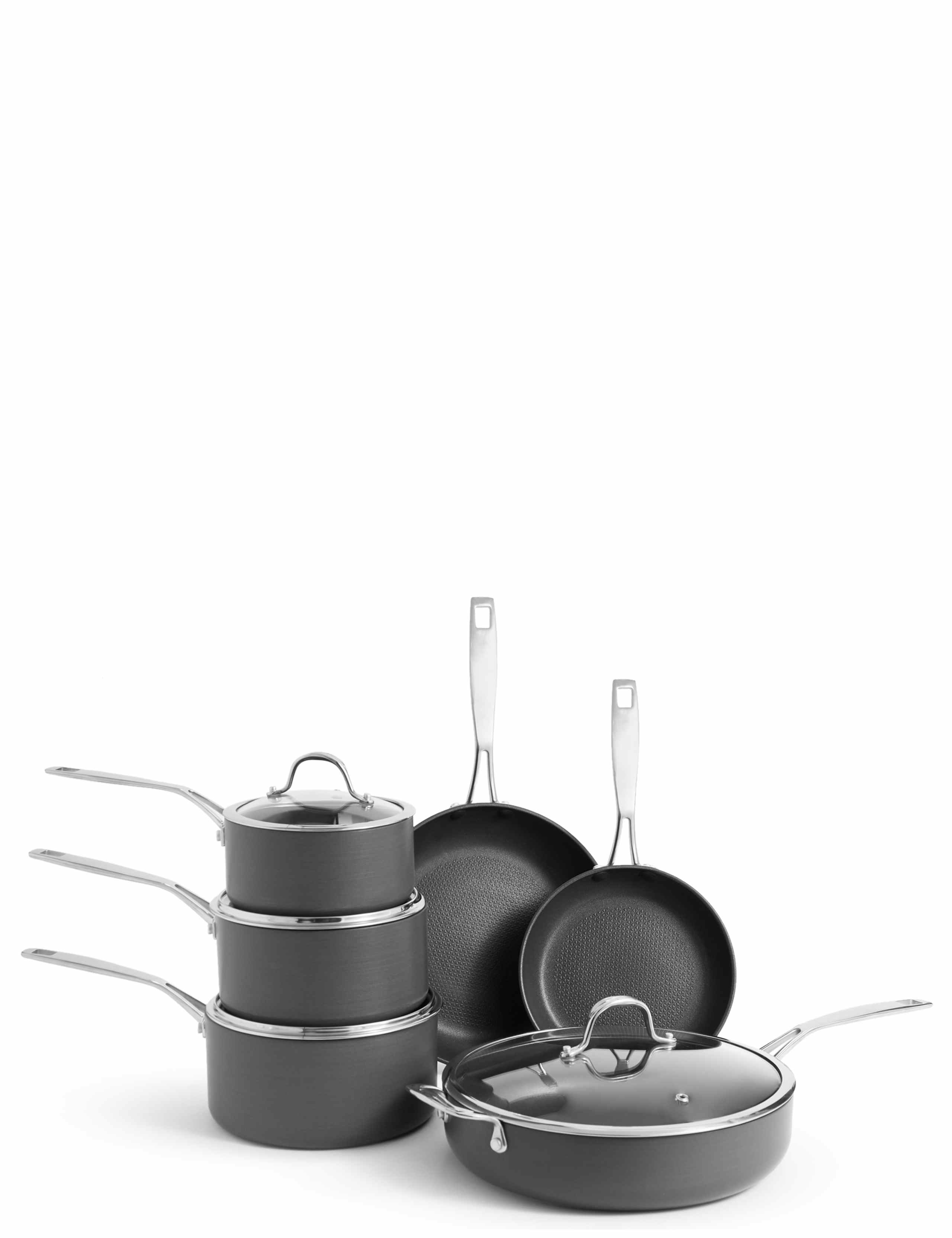 Chef Hard Anodised 3 Piece Pan Set 3 of 4