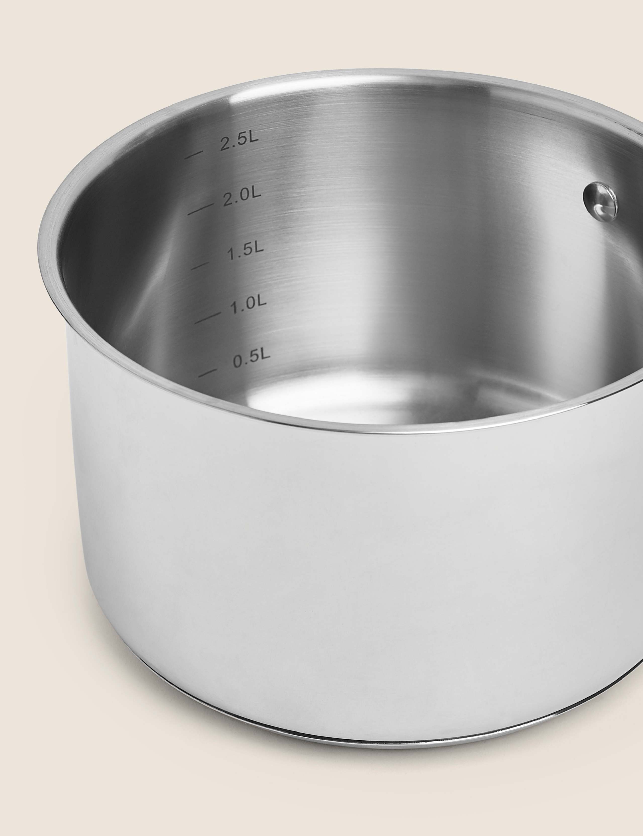 Stainless Steel 18cm Medium Saucepan 2 of 5