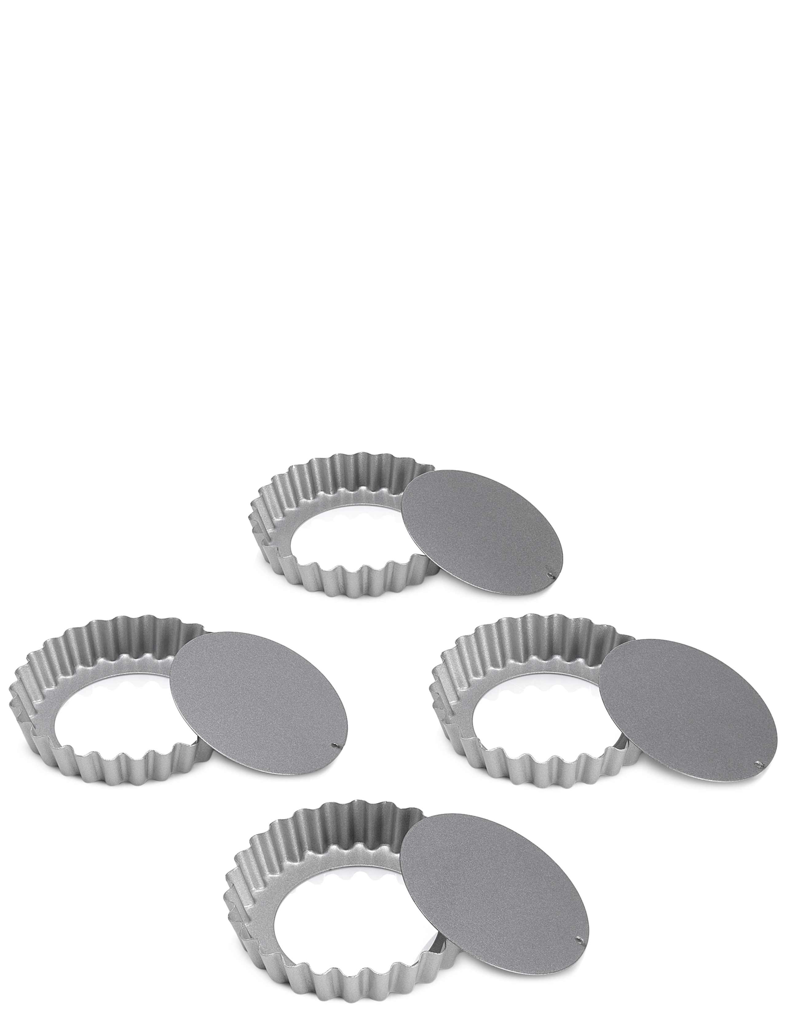 4 Non-Stick Mini Tartlet Tins 2 of 2
