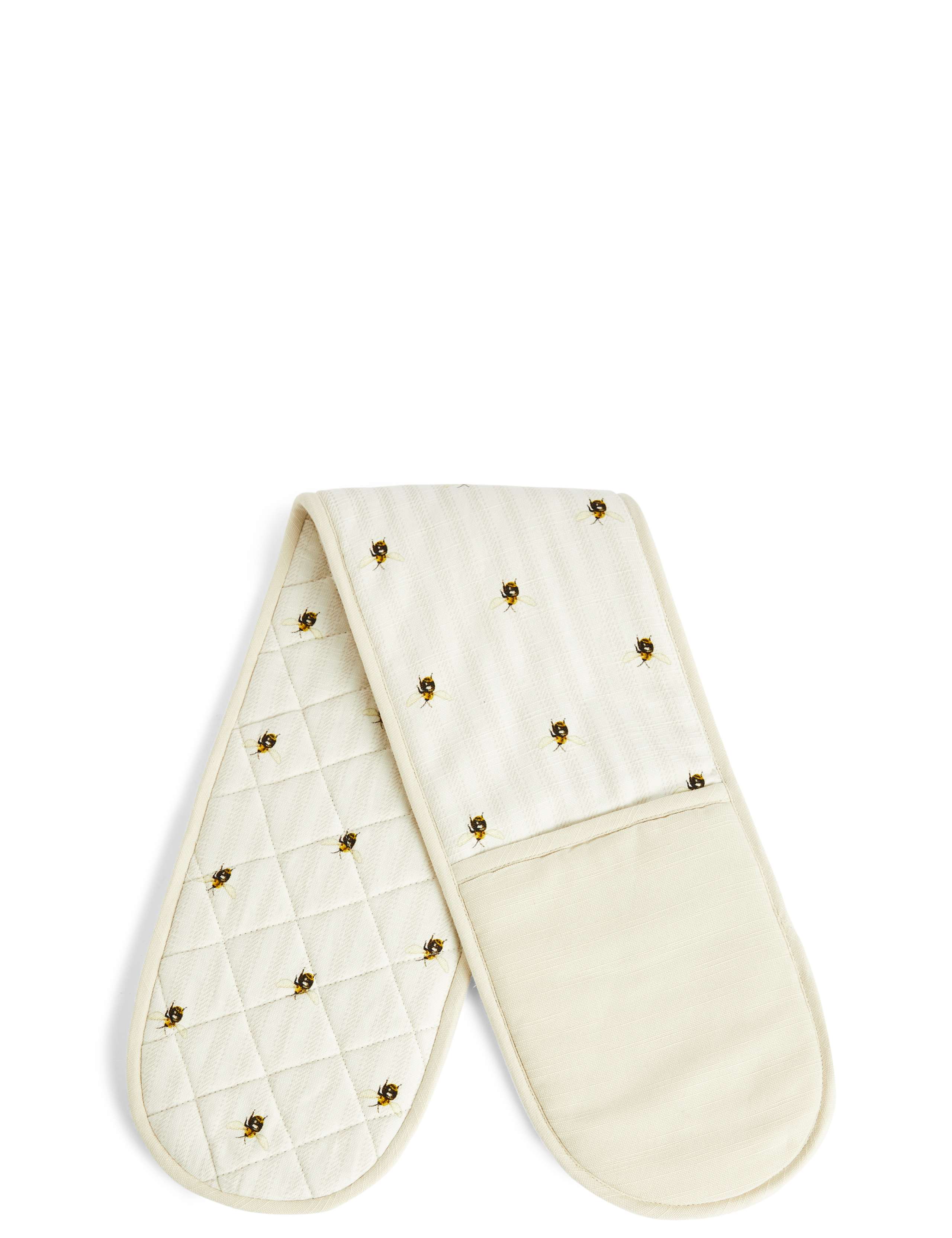 Bee Print Double Oven Glove 1 of 2