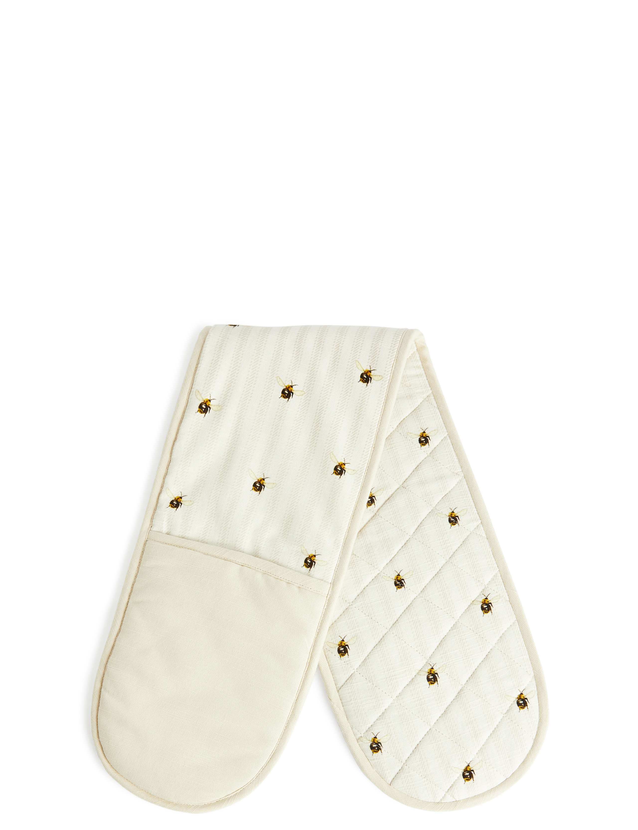 Bee Print Double Oven Glove 2 of 2