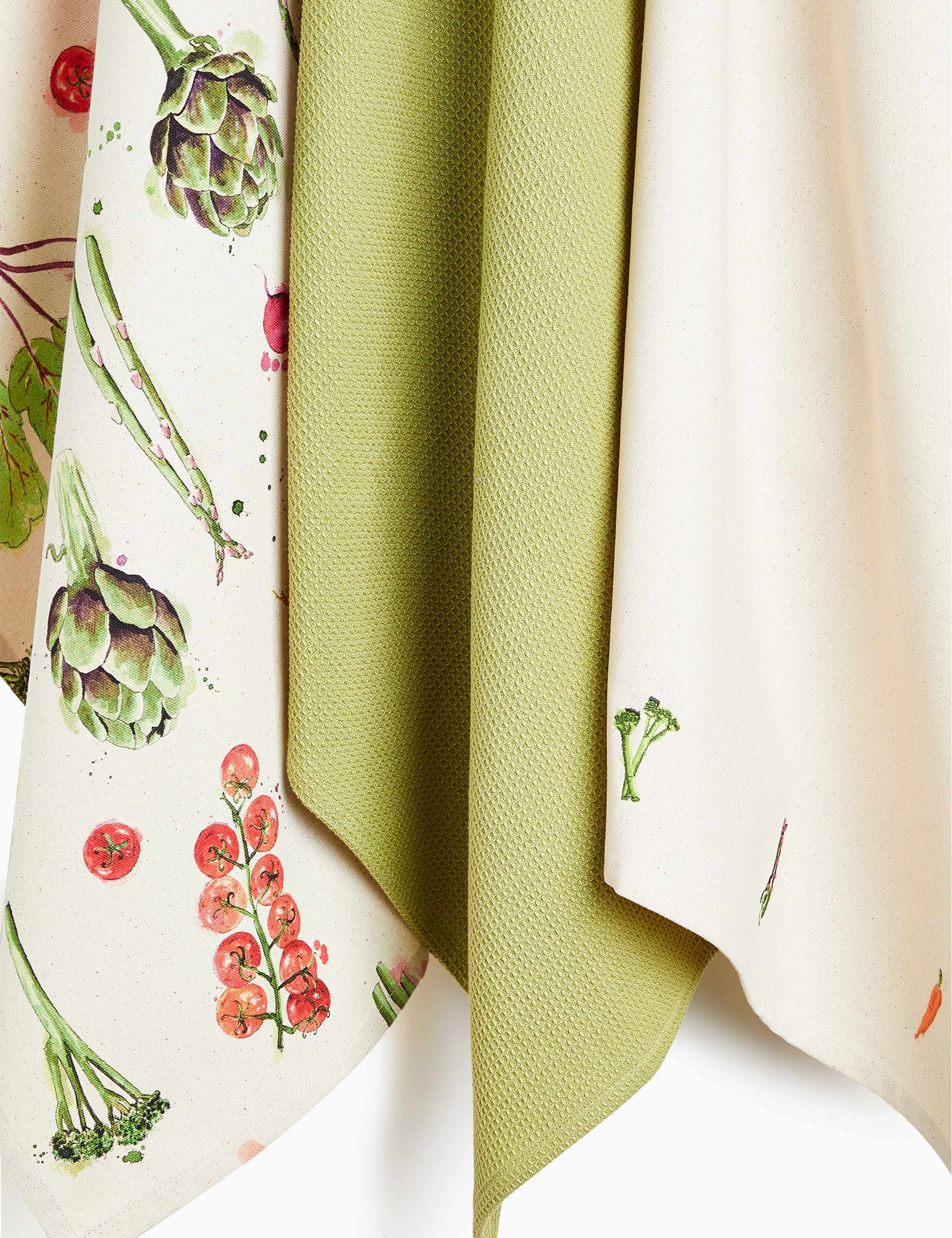 Set of 3 Patterned Tea Towels 3 of 3