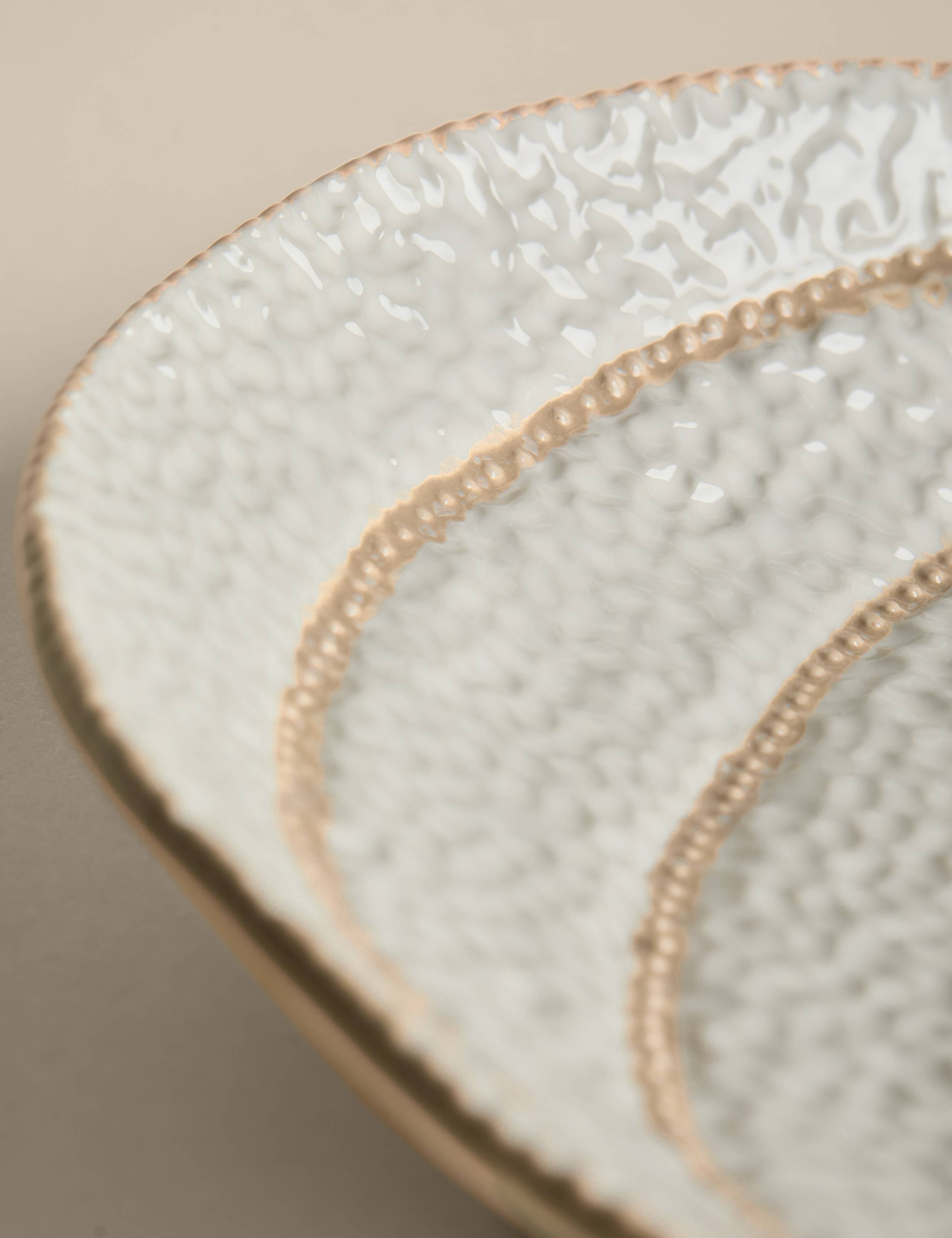 Textured Stoneware Pumpkin Platter 3 of 4