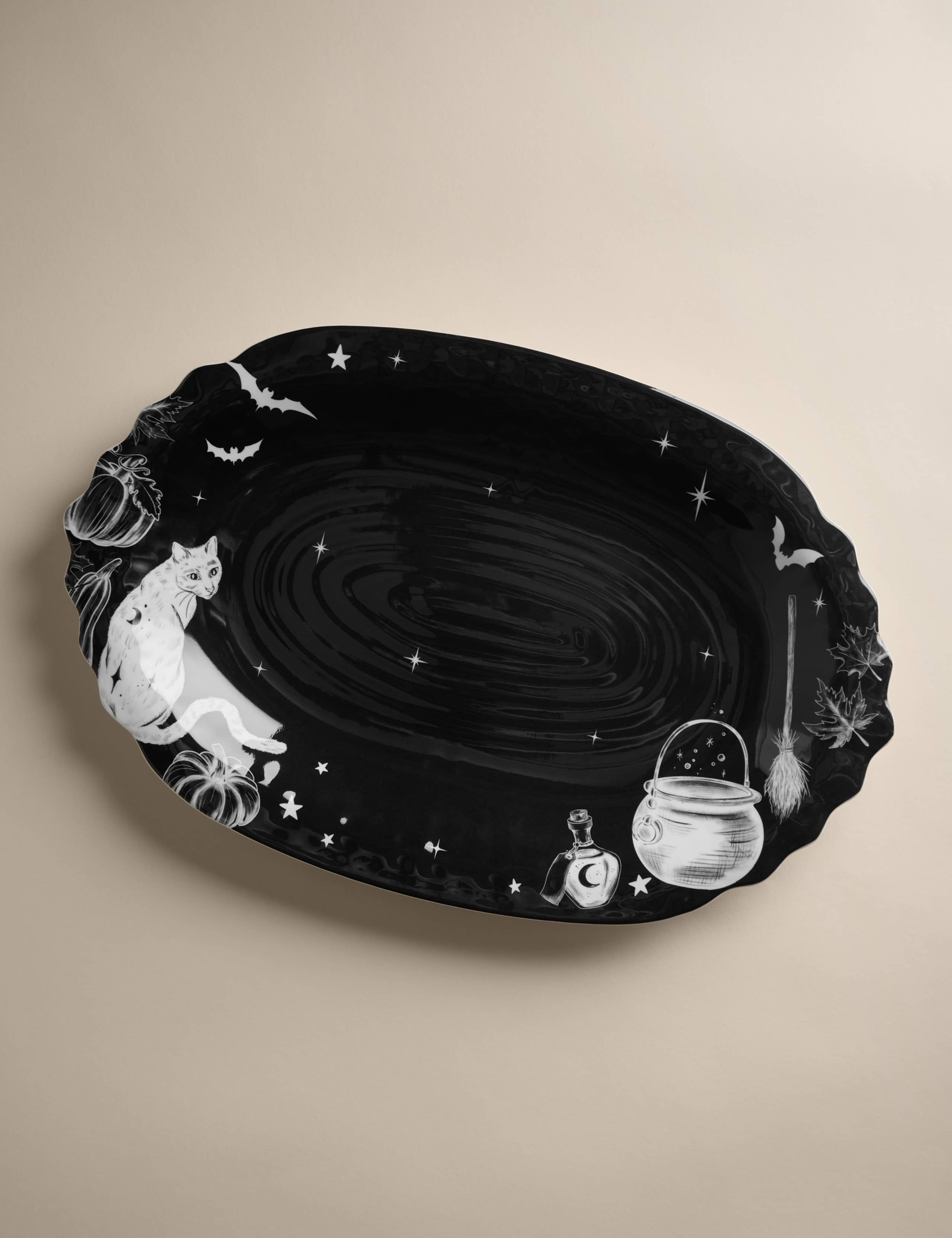 Spiderweb Halloween Platter 3 of 4